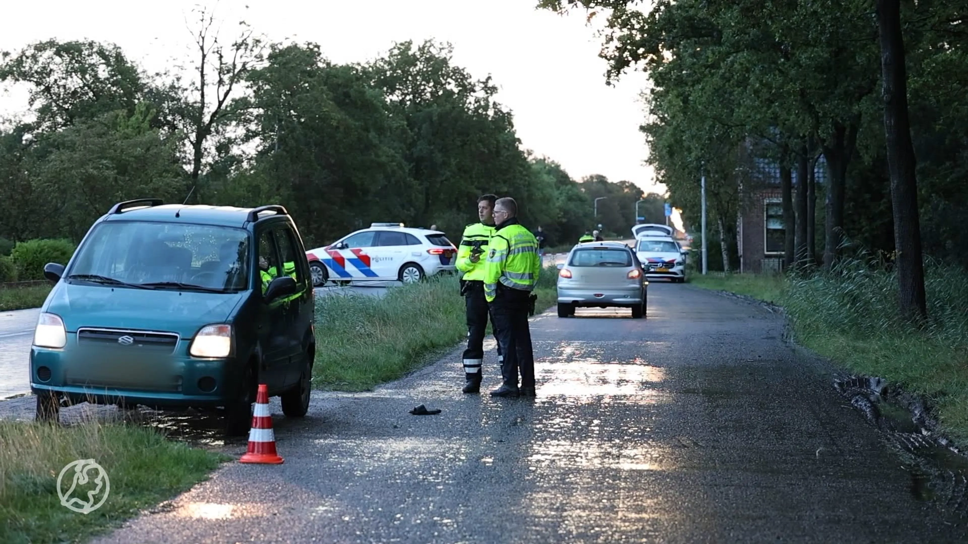 Vrouw (62) overleden door aanrijding met auto bij Noordbergum