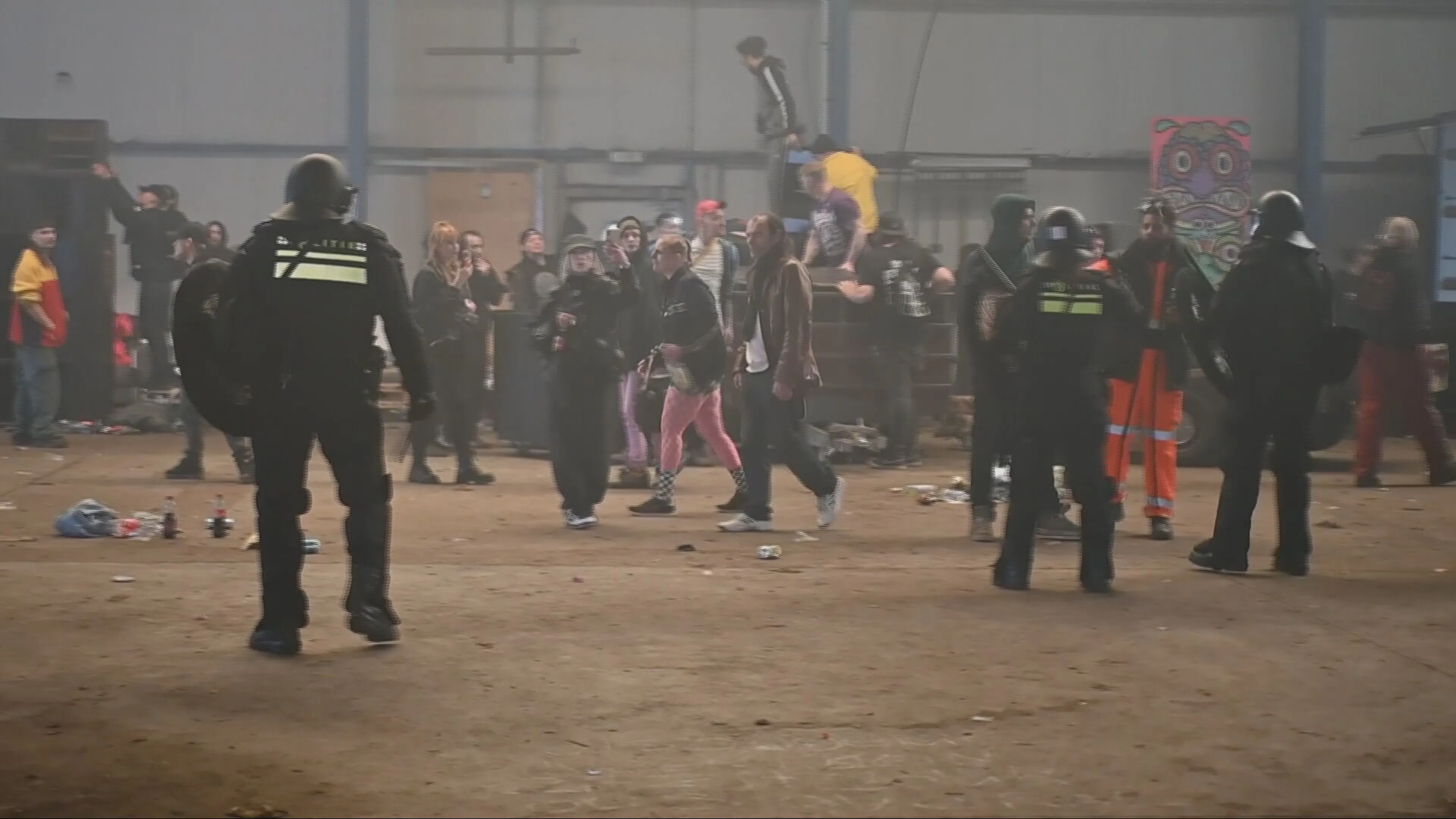 Aanhouding na beëindiging illegale rave Beuningen door politie