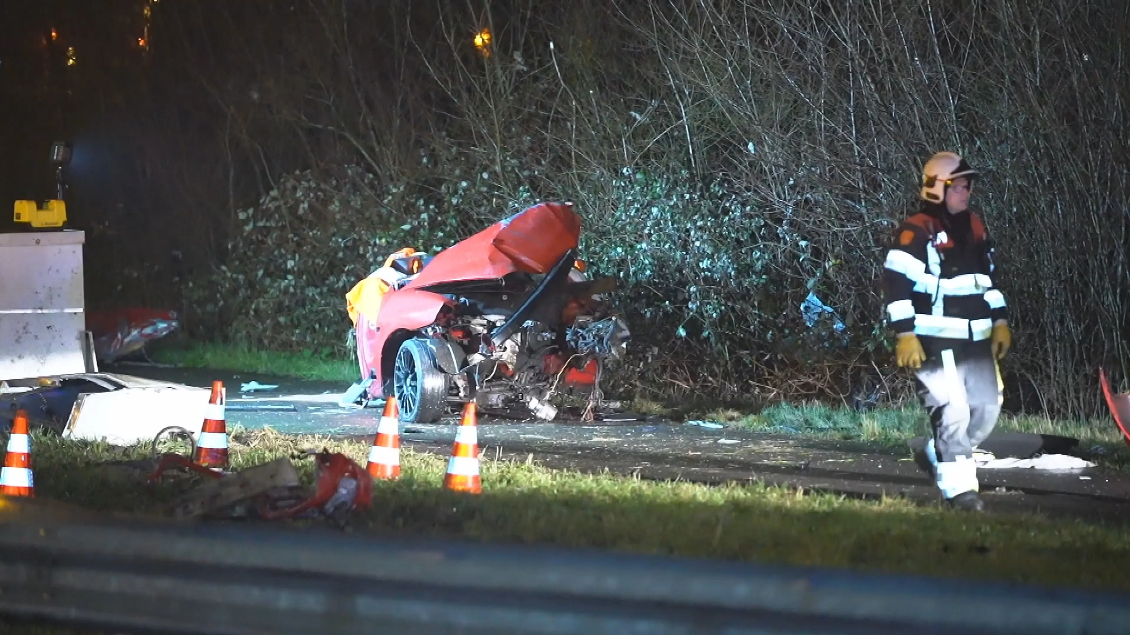Dode ongeval N57 bij Brielle is 22-jarige man, zwaargewonde is 20 jaar