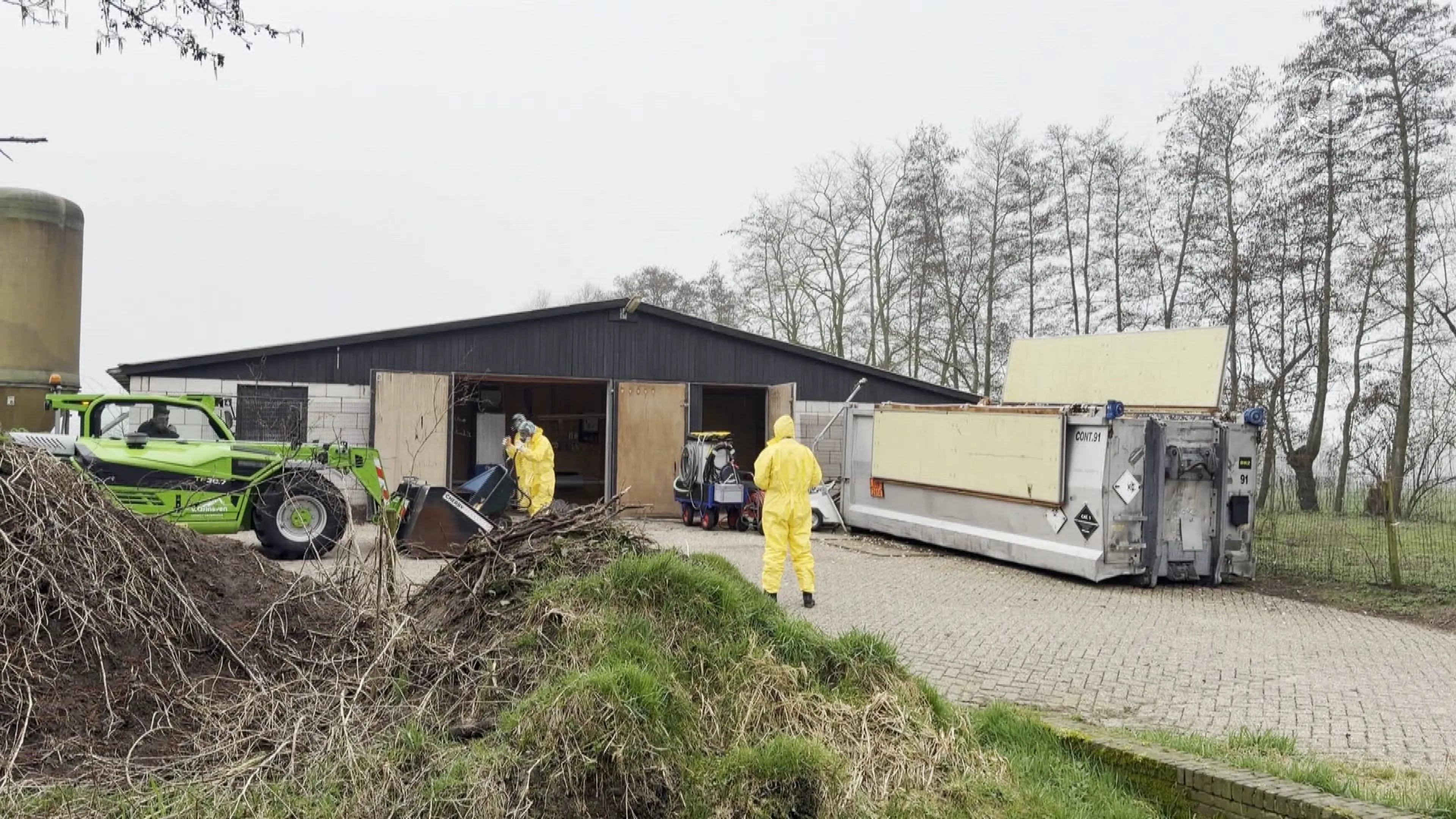 Vogelgriep vastgesteld in Putten, 23.000 leghennen gedood