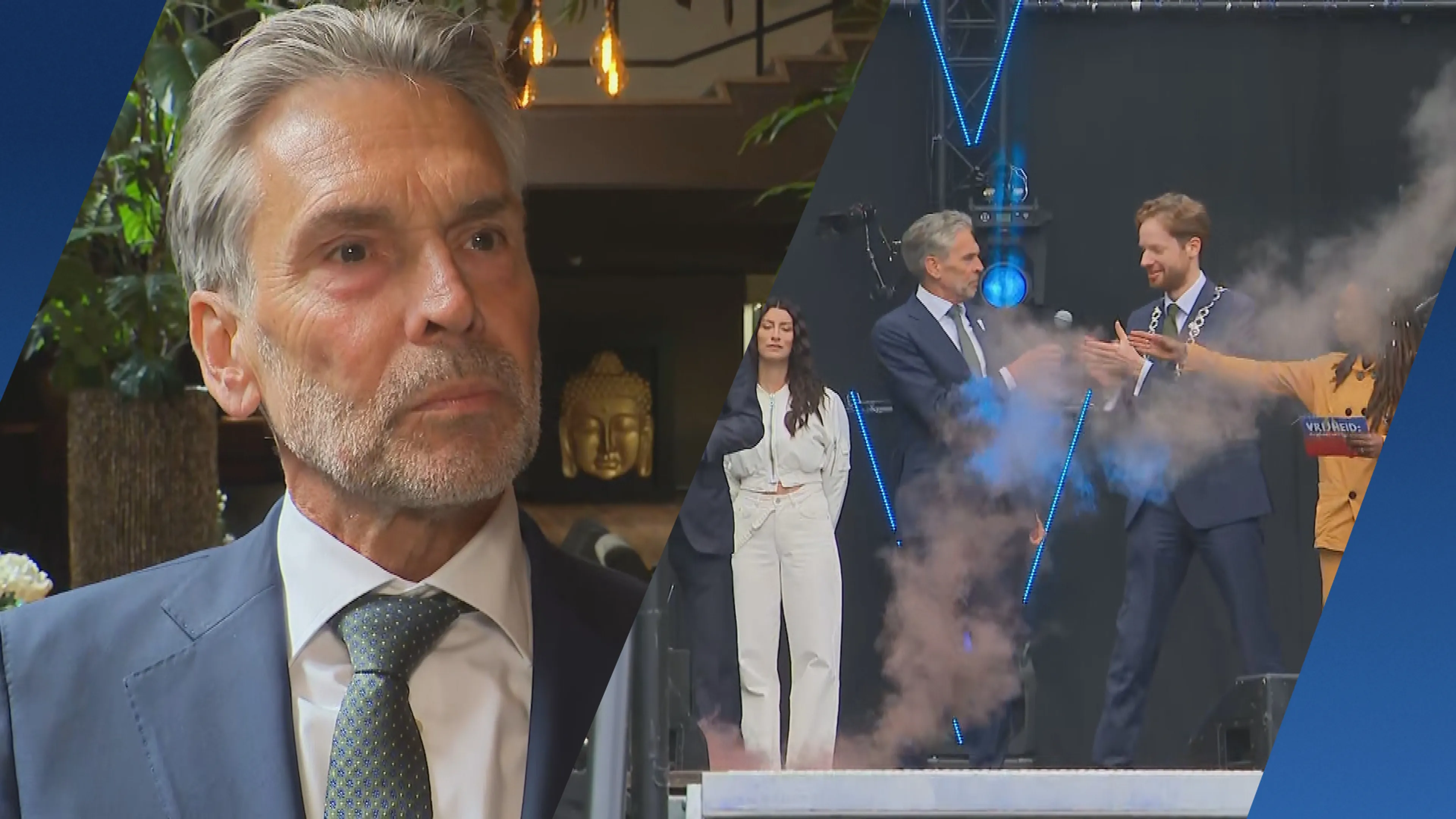 Schoof na bekogeling met rookbom: 'Ik begrijp dat woede op mij als premier gericht is'