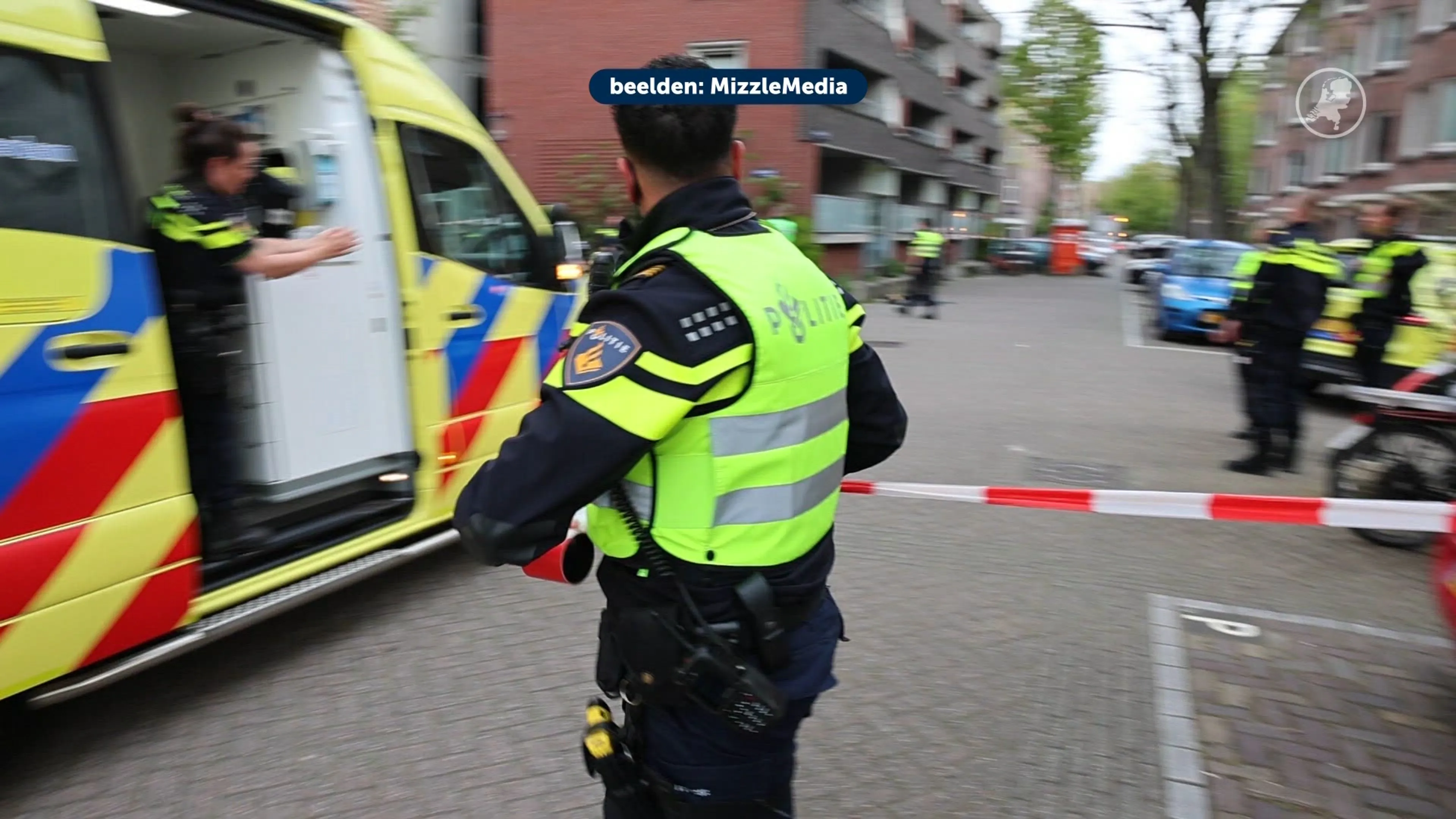 Amsterdamse buurt schrikt wakker van schietpartij