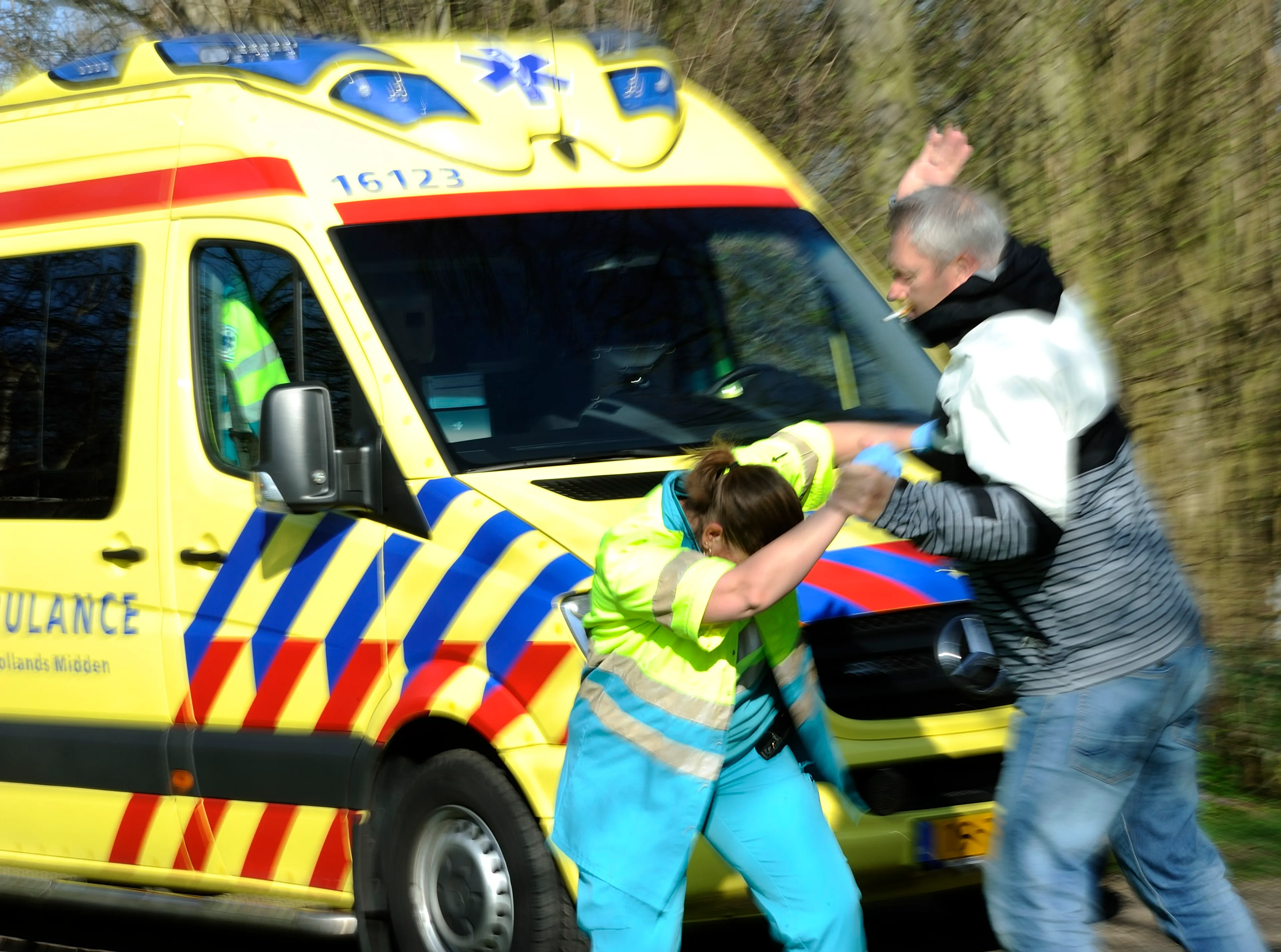 Ambulancezorg Nederland: beeld van geweld tegen medewerkers wordt overdreven