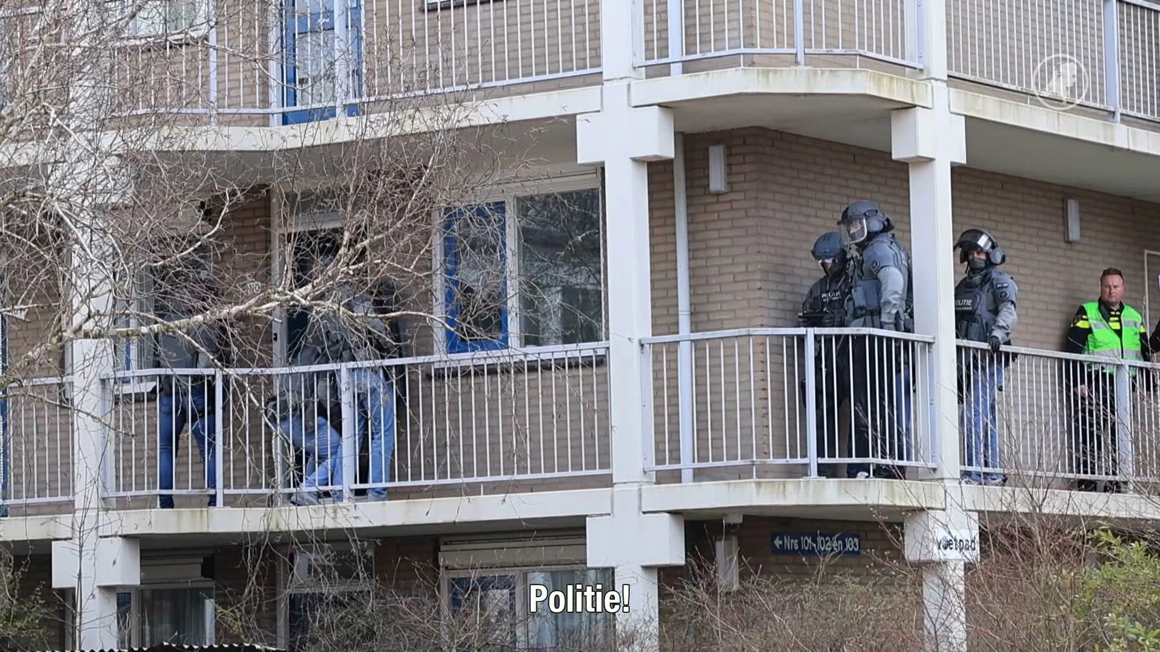 Arrestatieteam valt woning binnen in Rijswijk