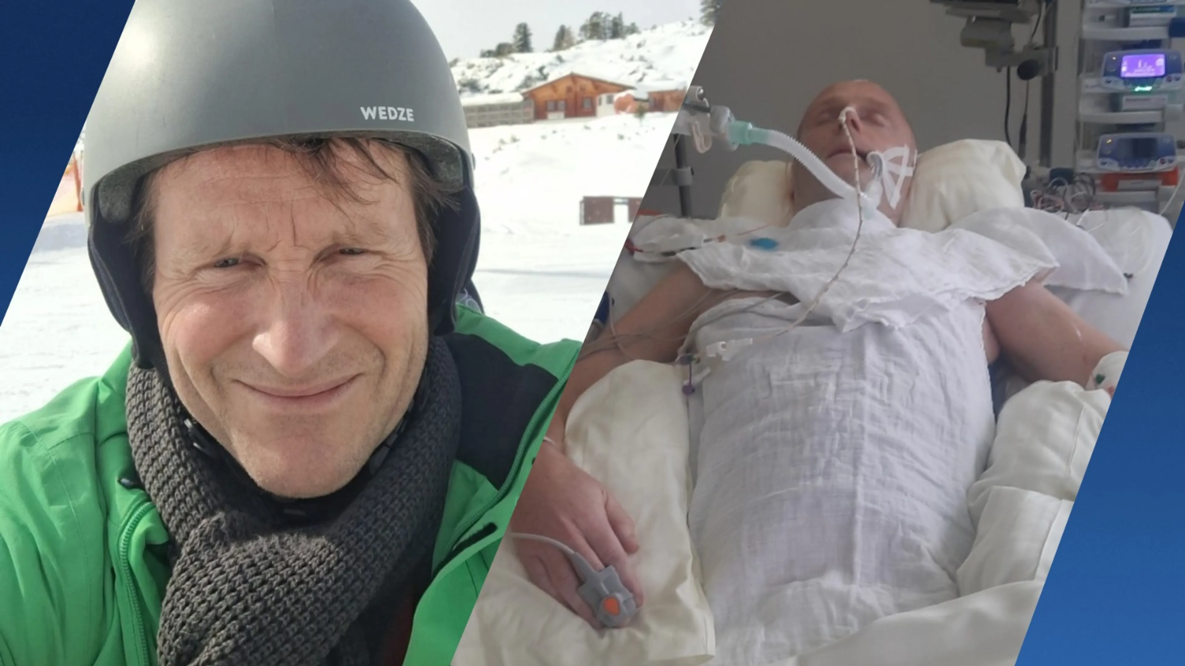 Peter (53) zoekt derde redder na hartstilstand op de piste in Oostenrijk