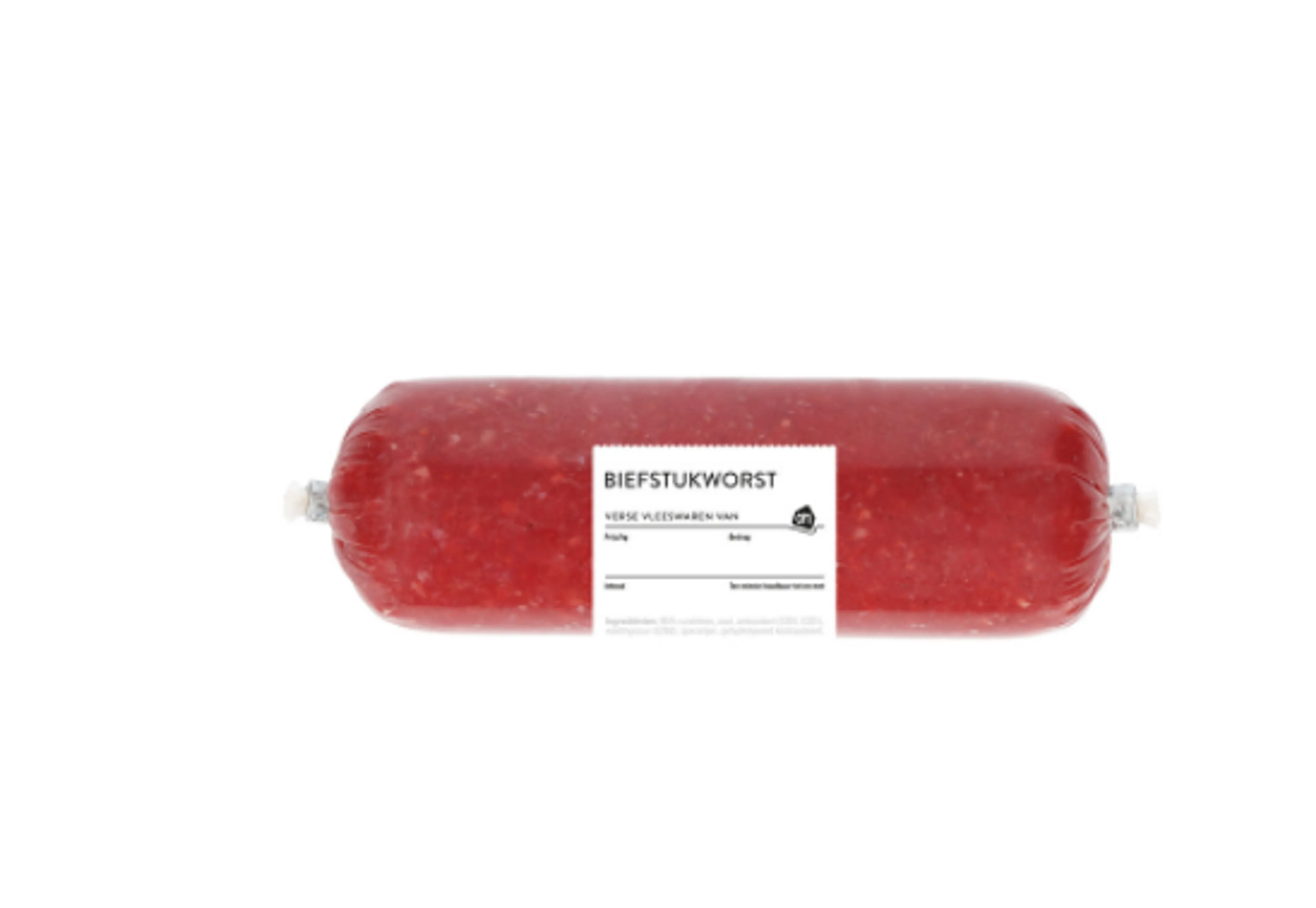 Poepbacterie in biefstukworst van Albert Heijn