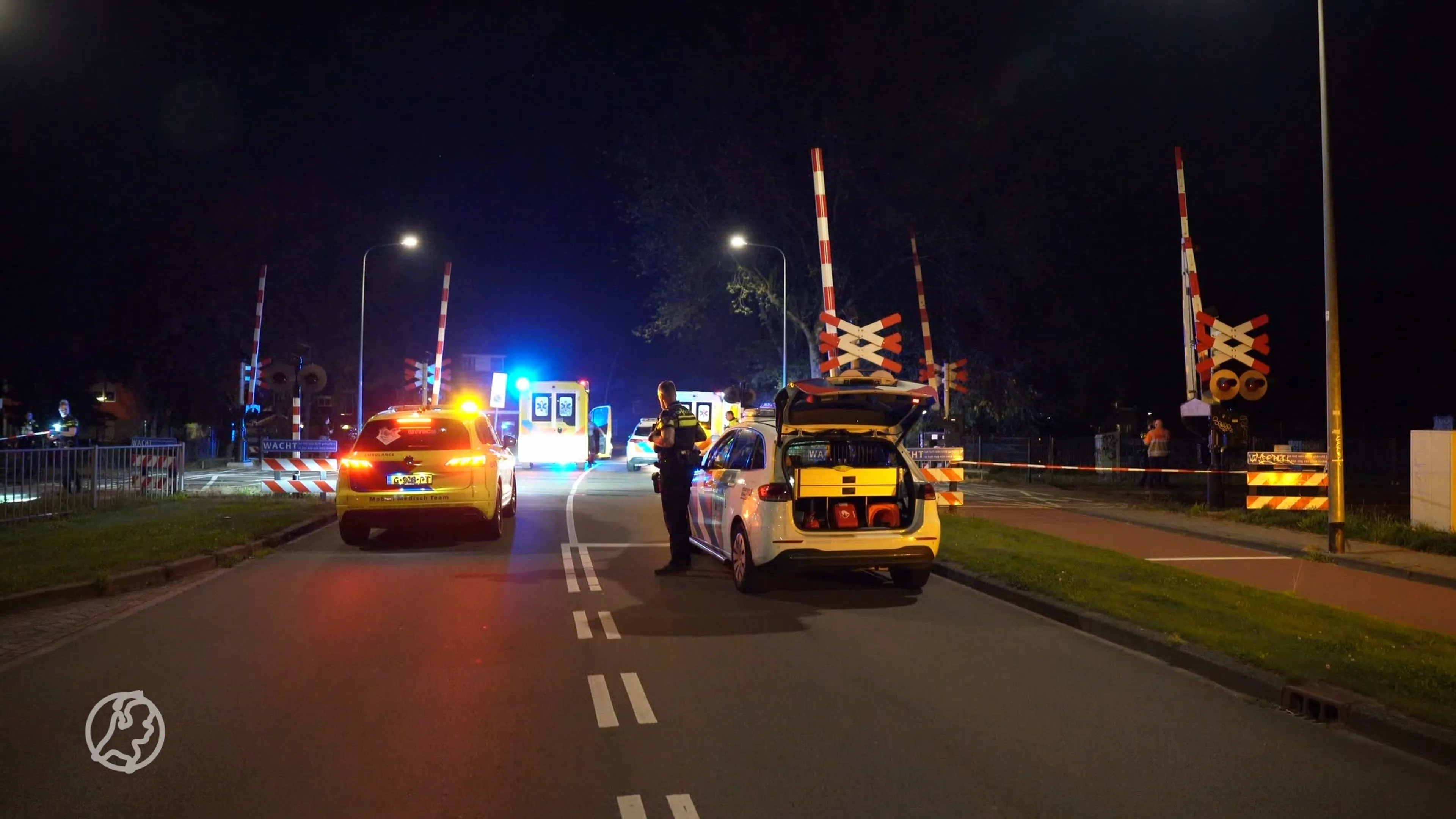 Dodelijke aanrijding bij spoorwegovergang in Groningen