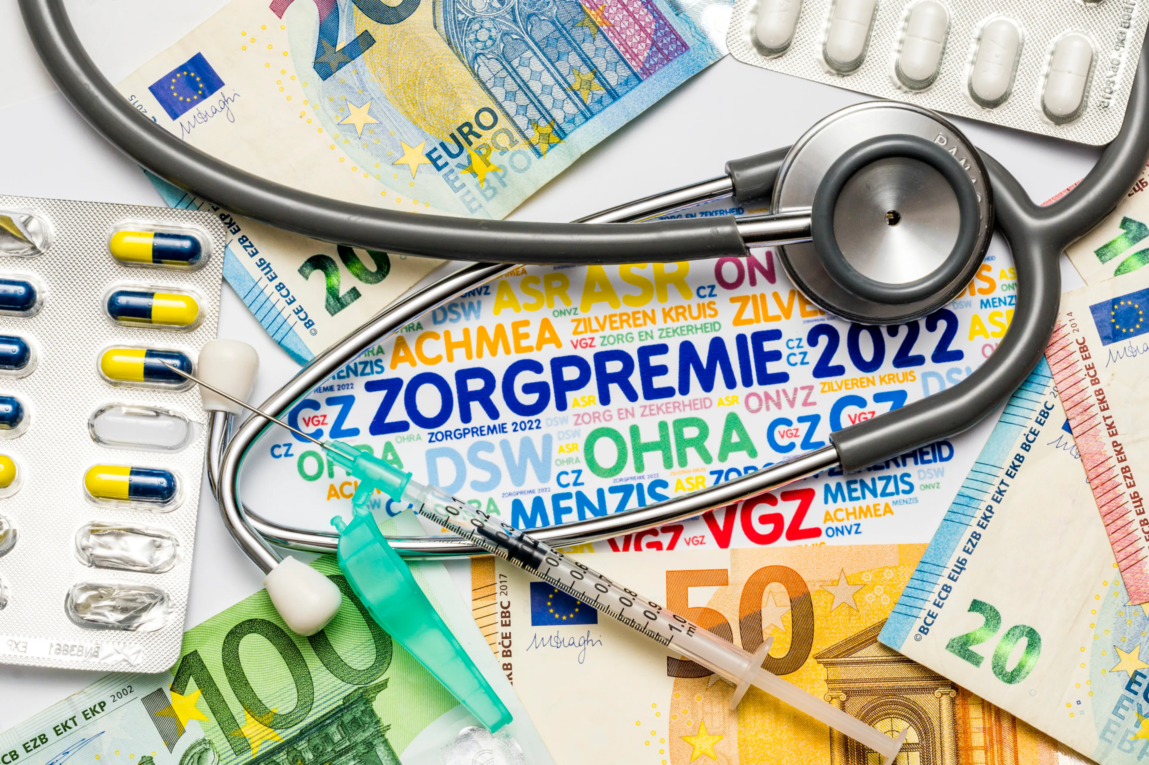 Bijna alle premies voor 2022 bekend: hoeveel wordt jouw zorgverzekering duurder?