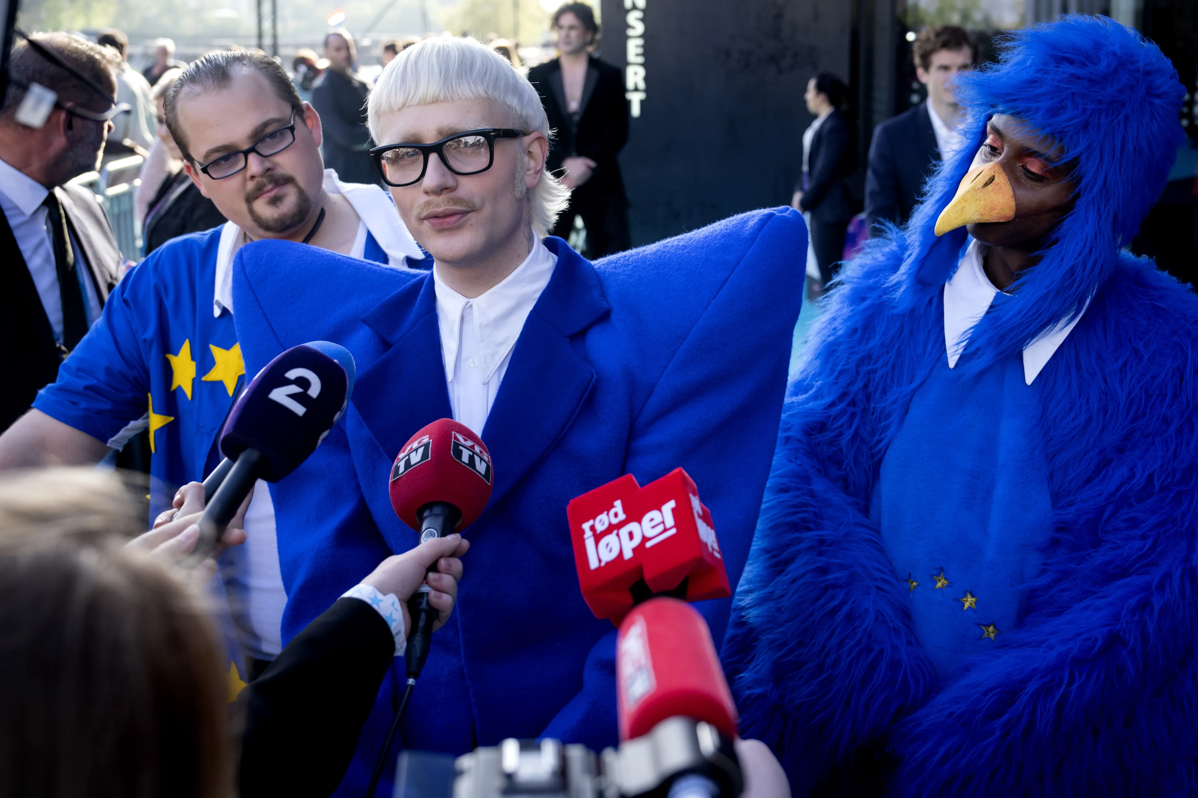 Joost Klein verzekert buitenlandse media: 'Inzending is geen grapje'