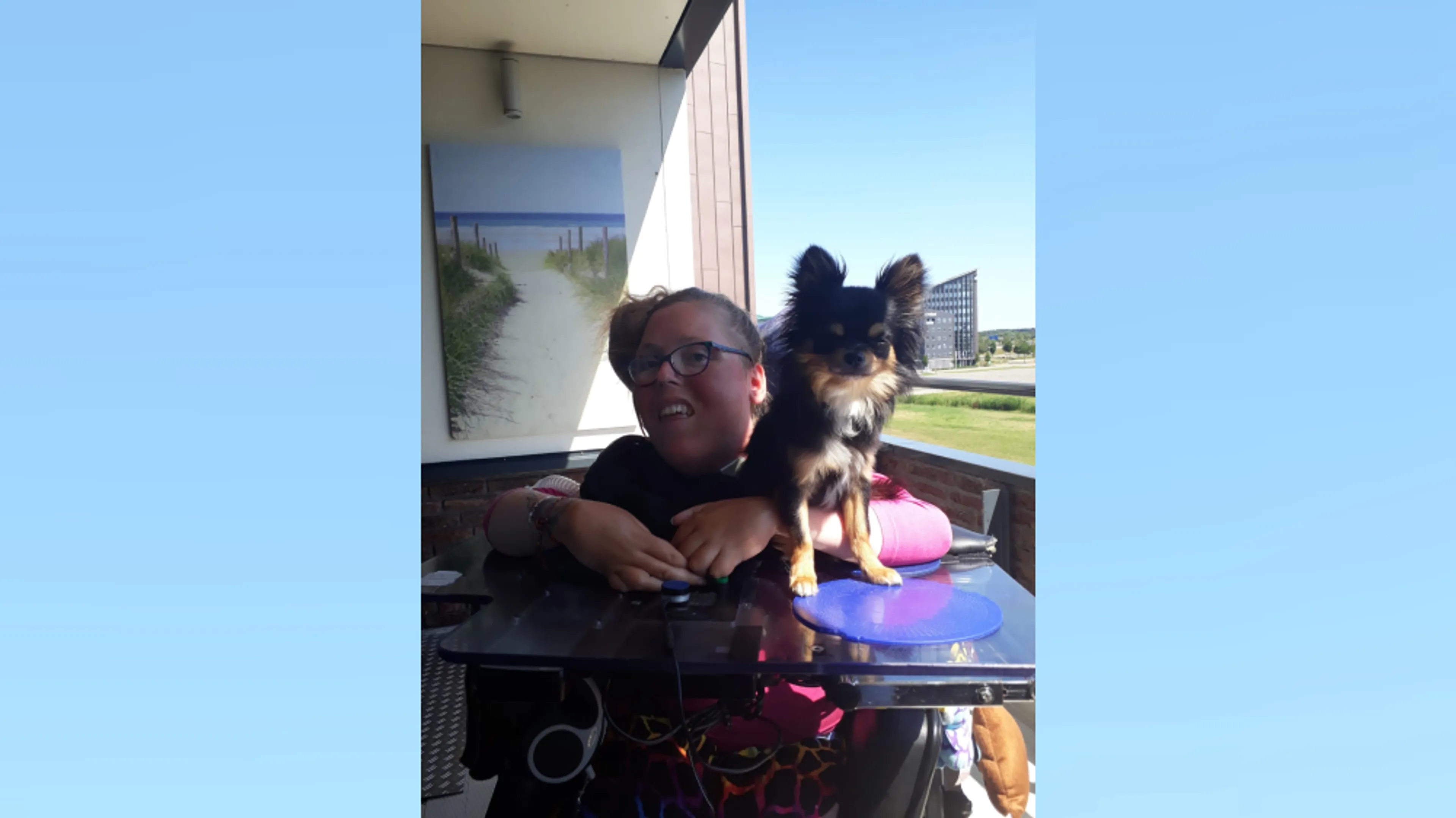 Berdien zag hoe haar chihuahua Foxy werd doodgebeten door een losgebroken mastiff