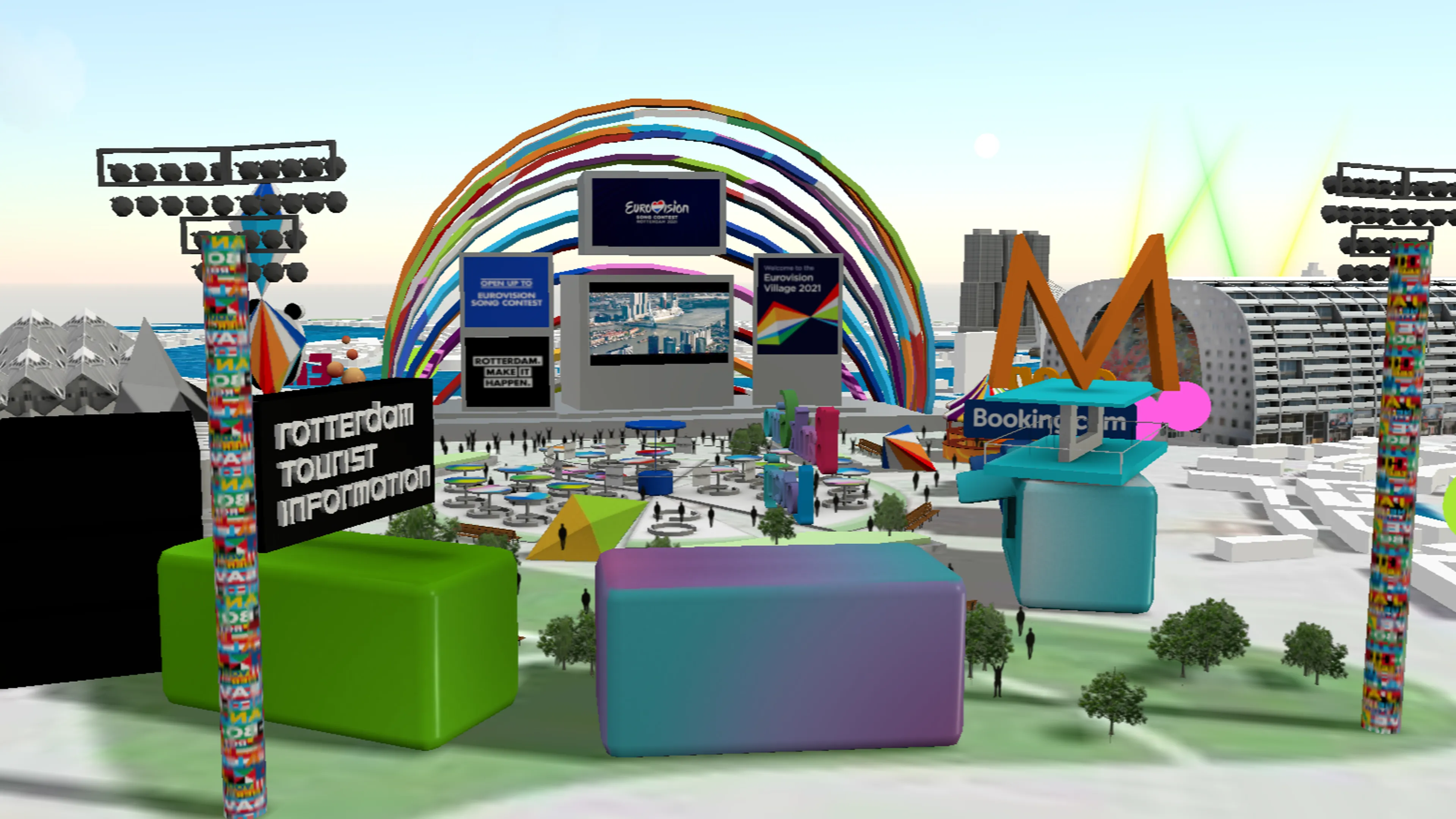 Virtuele Eurovision Village officieel geopend