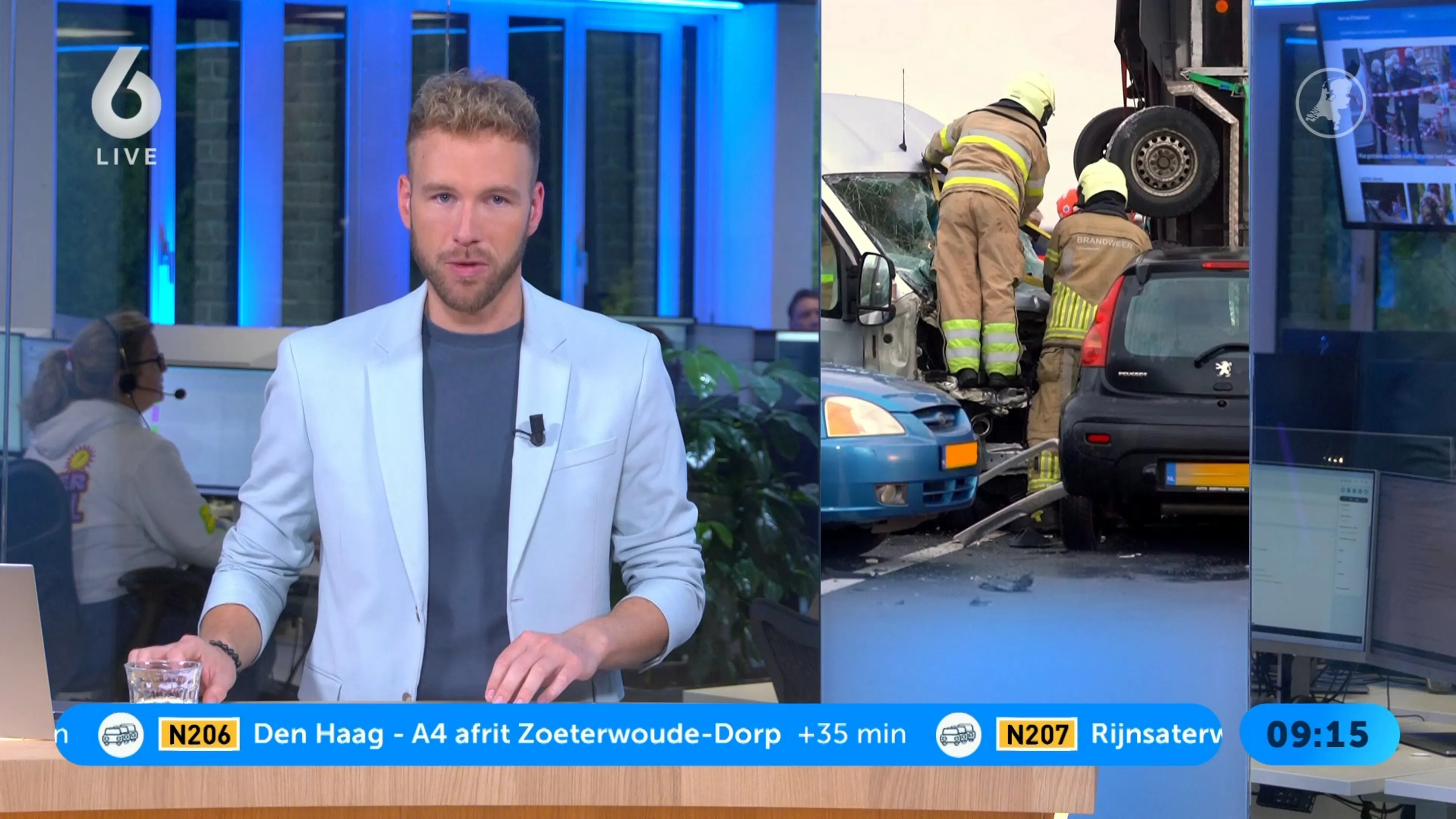 Twee zwaargewonden en ravage bij groot ongeluk in Wesepe