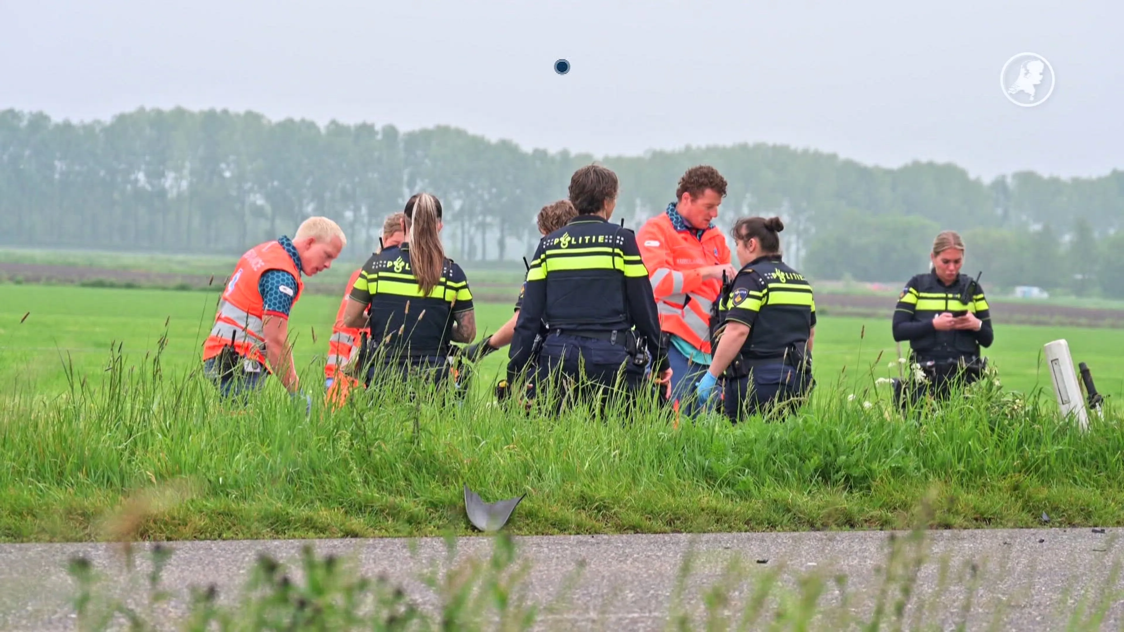 Dode bij frontale botsing tussen bestelbus en motor bij Etten-Leur