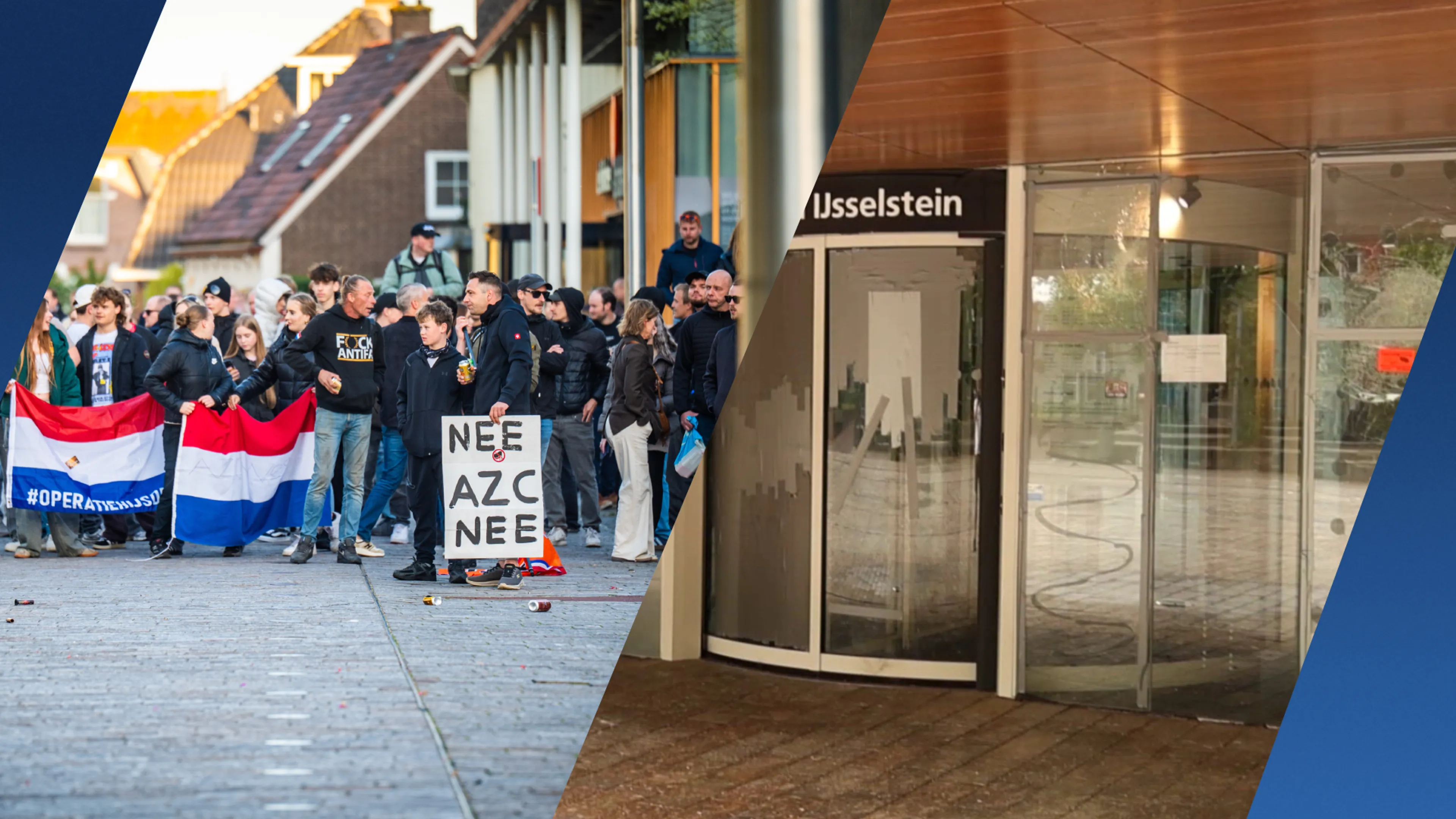 Gebiedsverbod voor relschoppers rond azc IJsselstein na intimideren bewoners
