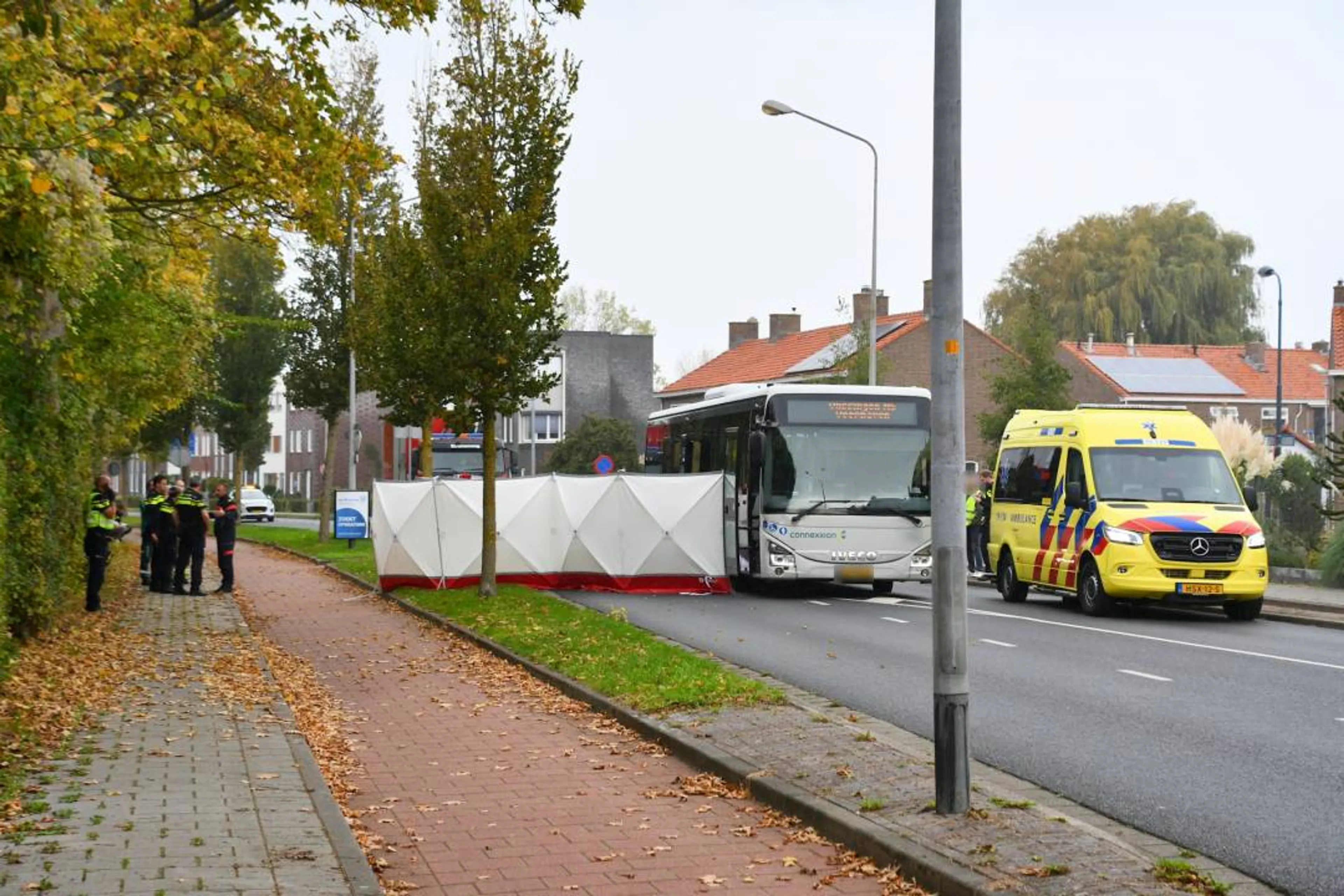 Fietser om het leven gekomen door aanrijding met lijnbus in Vlissingen