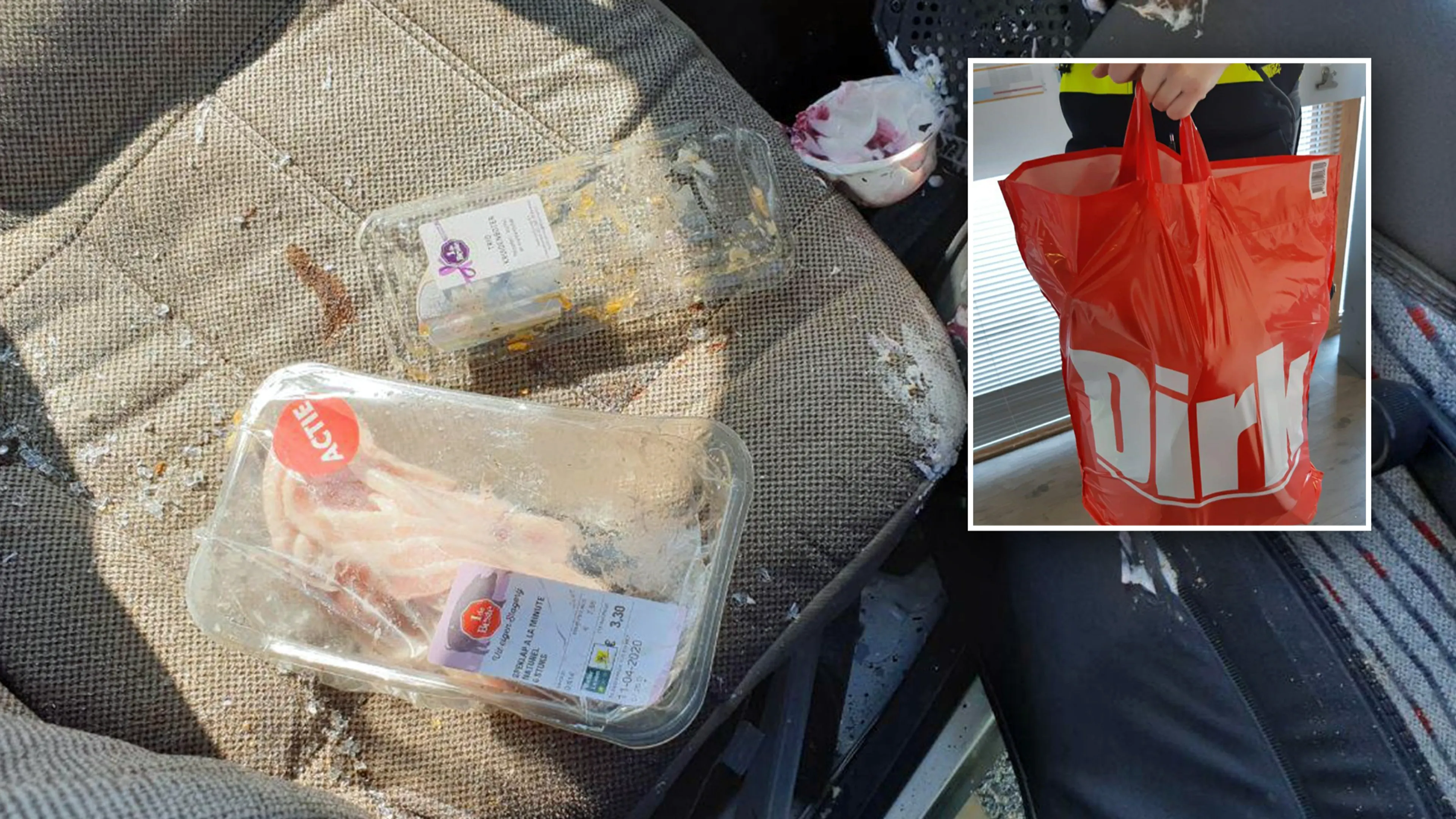 Politie haalt nieuwe boodschappen voor bejaarde vrouw na auto-ongeluk