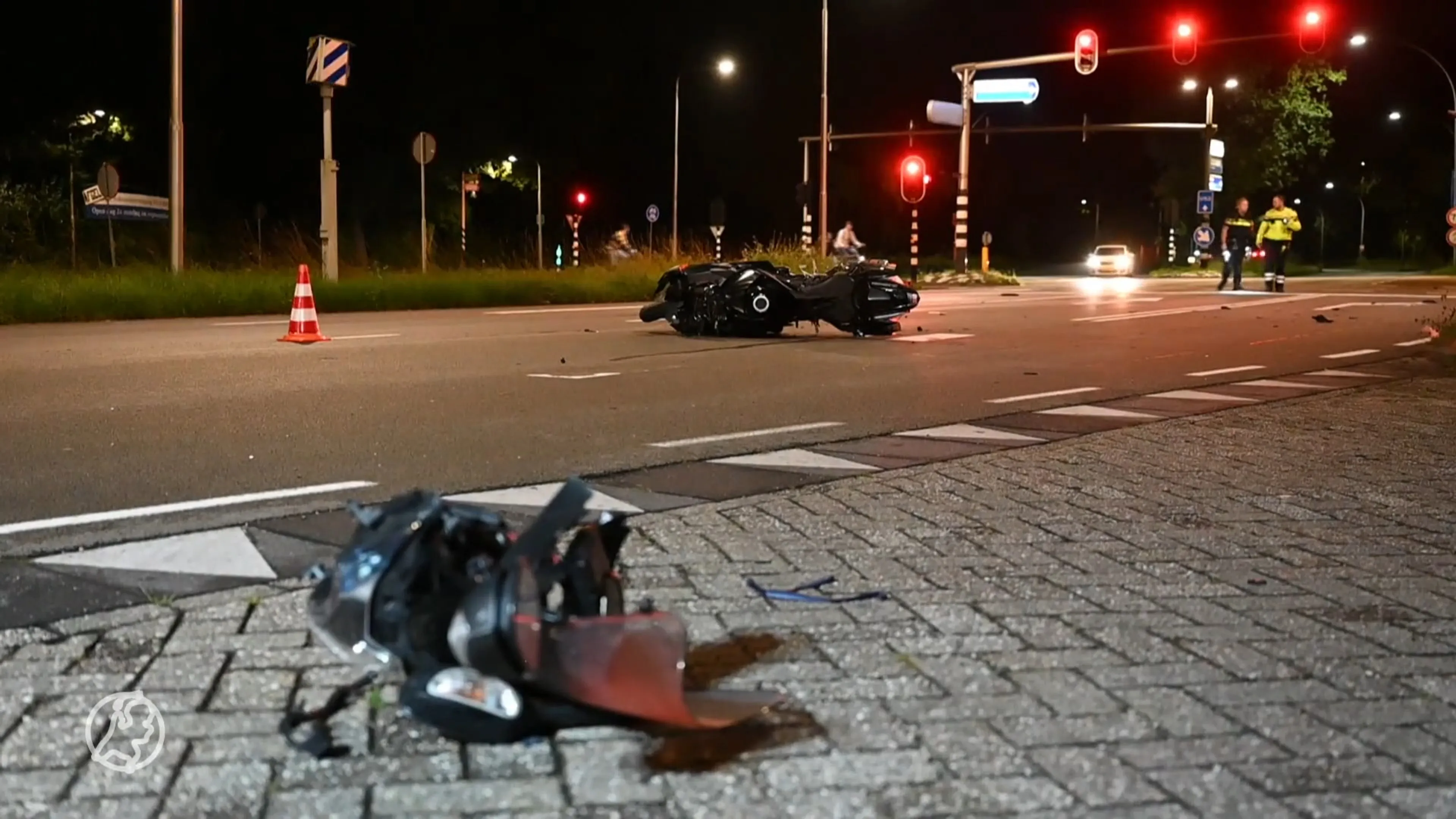 Automobilist vlucht na opzettelijk aanrijden motor in Tilburg