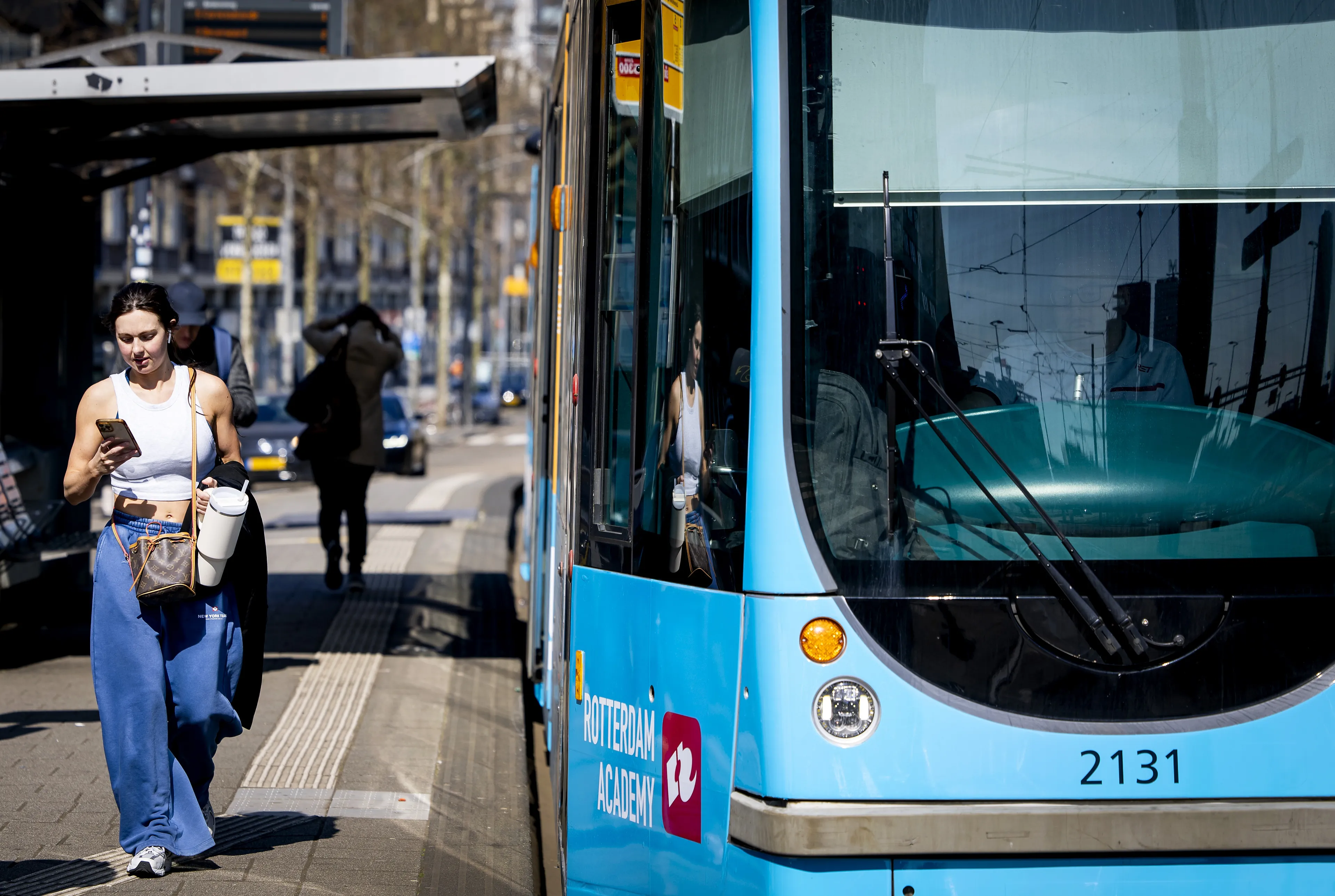 Rotterdamse buschauffeurs aangehouden bij politiecontrole