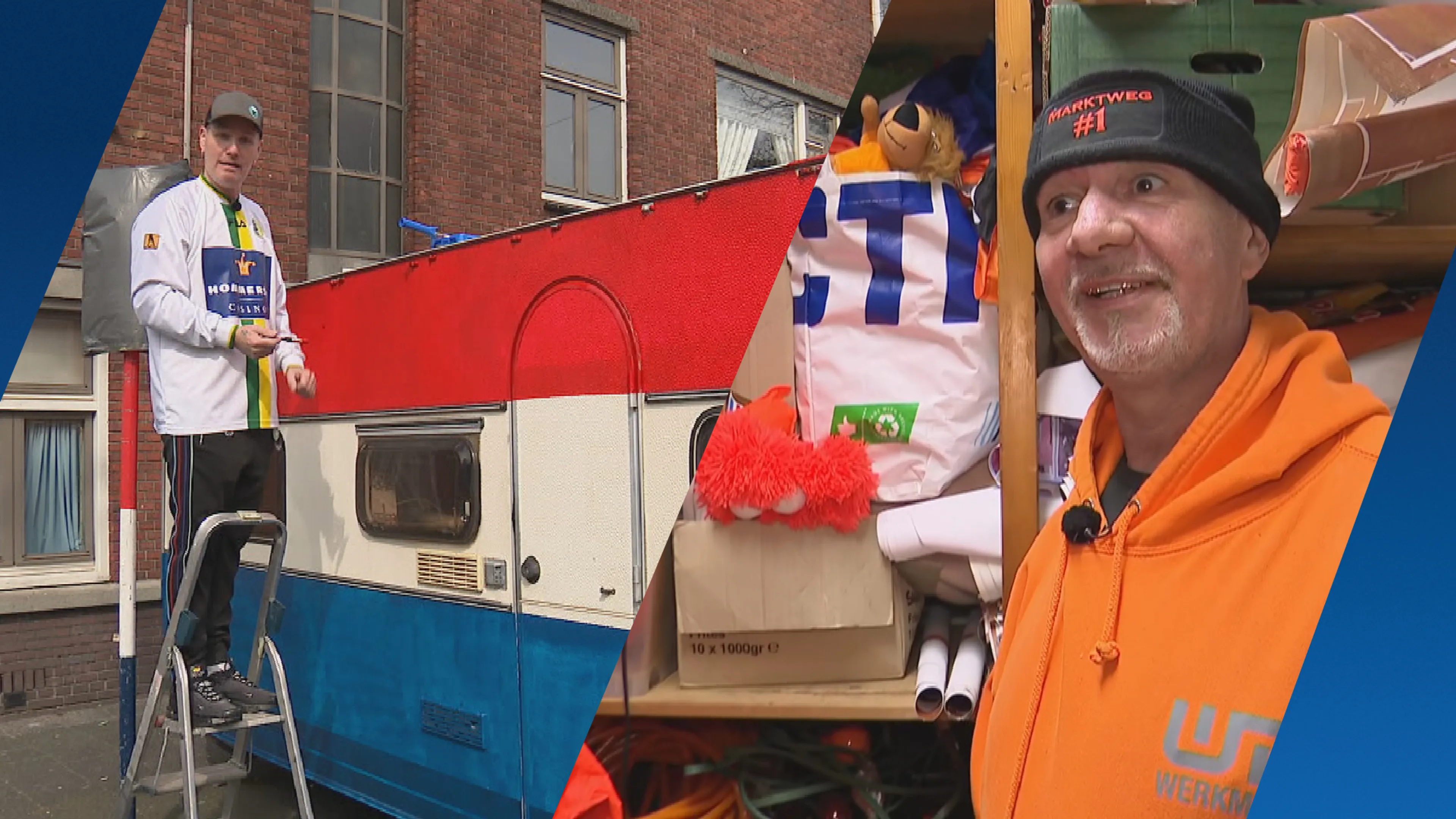 WK-koorts stijgt: voorbereidingen Haagse Oranjestraat nu al in volle gang