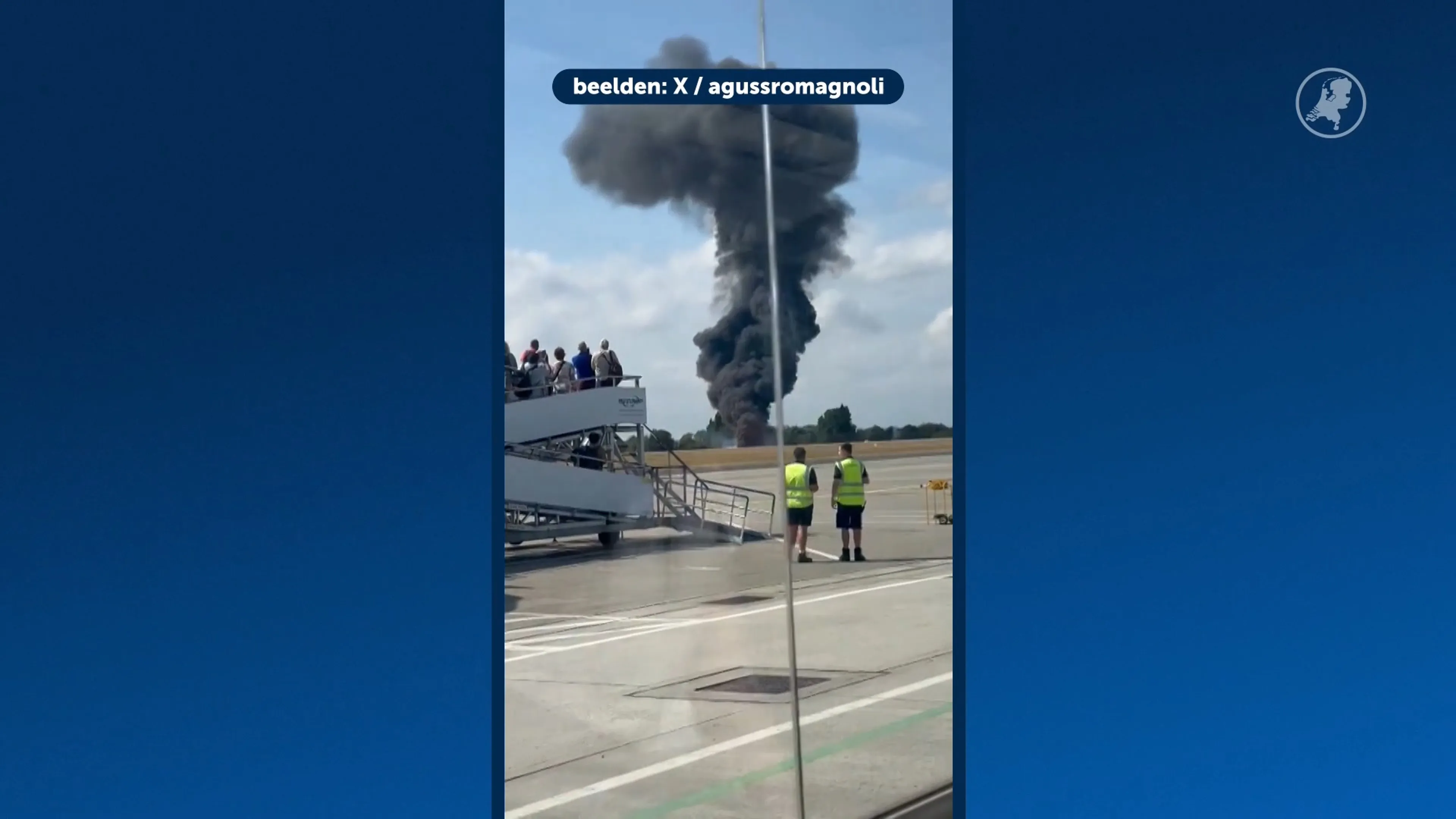 Vliegtuig op weg naar Lelystad crasht bij Londen