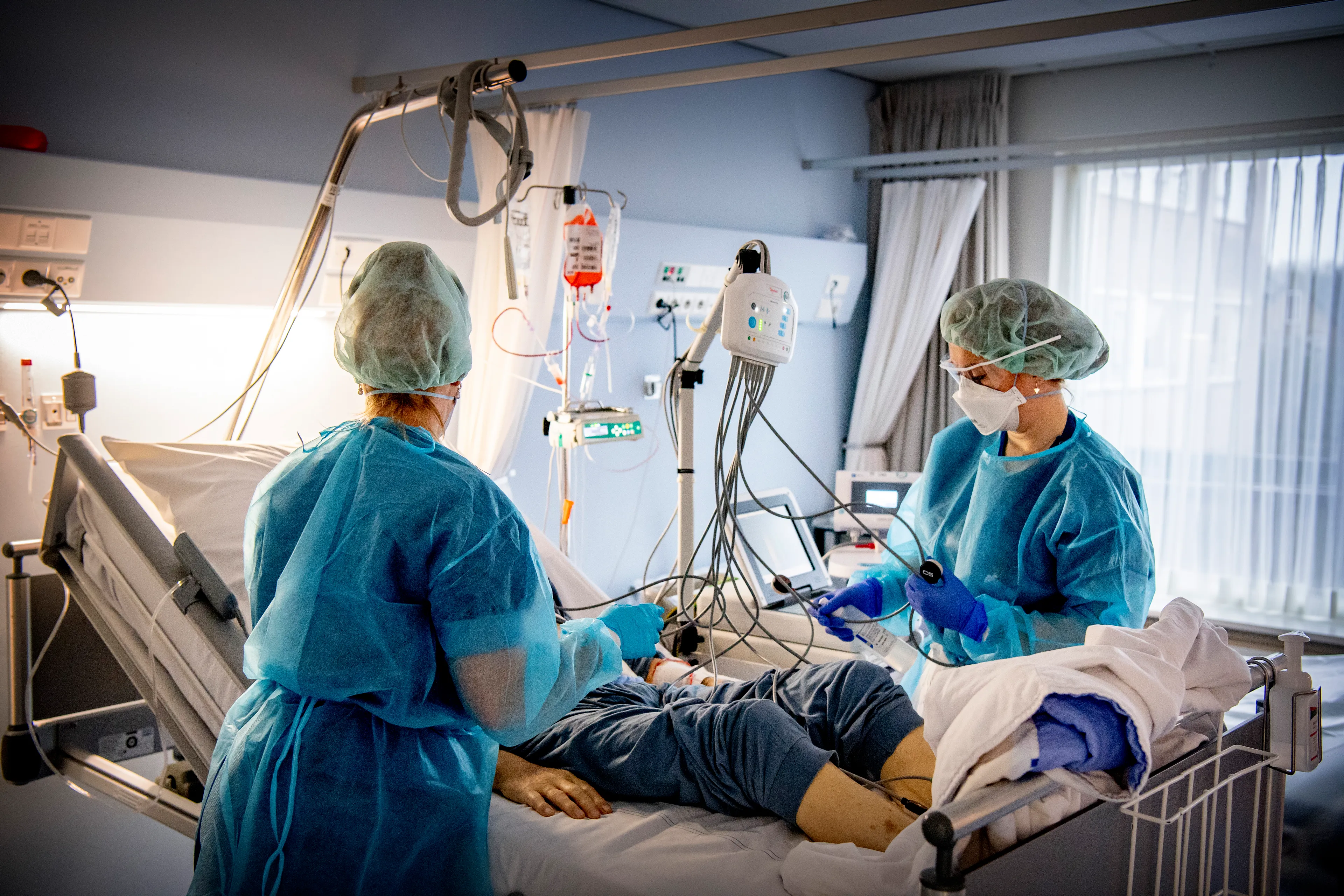 Aantal coronapatiënten in het ziekenhuis flink gestegen