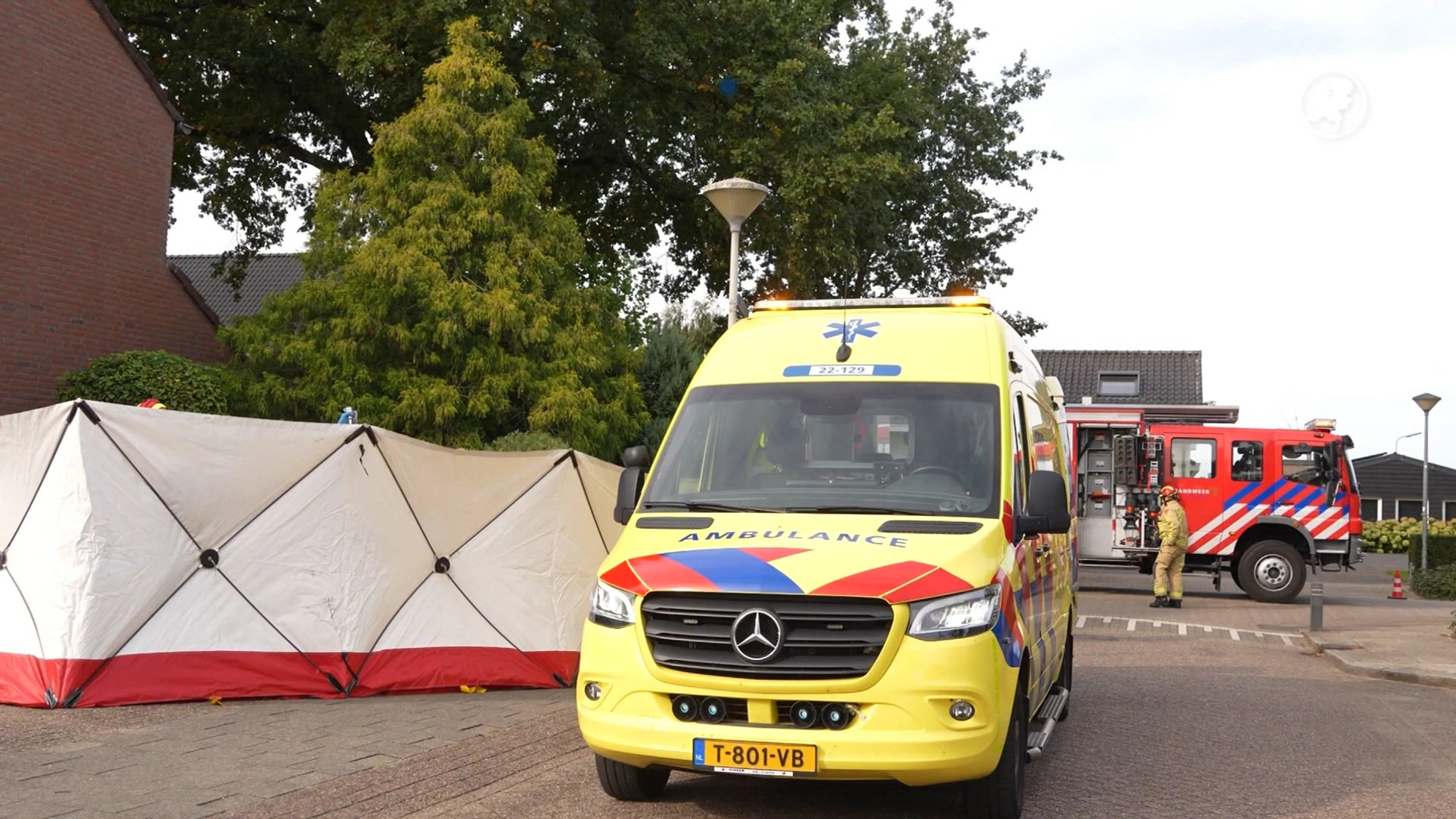 Man valt over hekje in Liessel