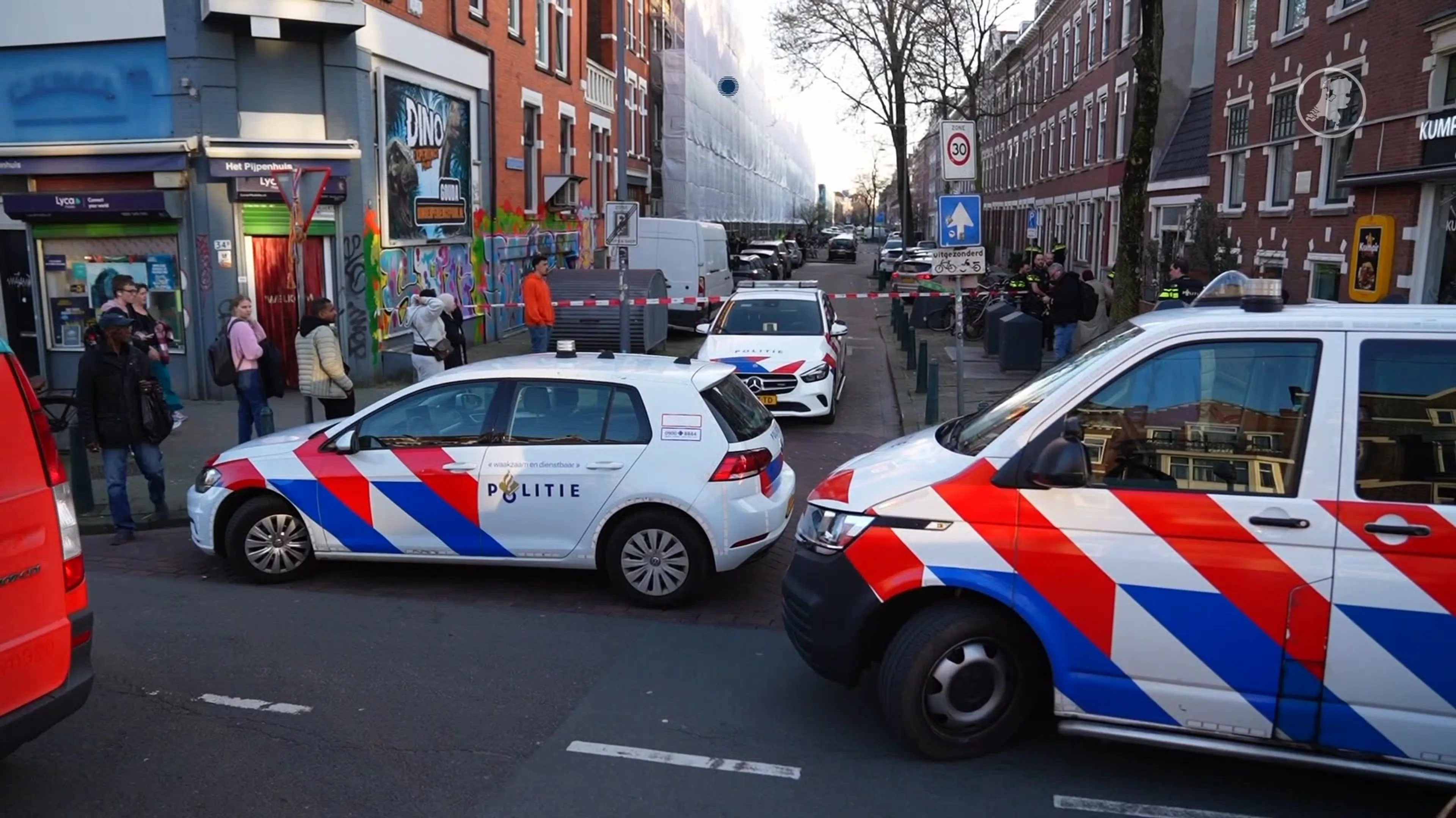 Persoon beschoten in Rotterdam-Delfshaven, slachtoffer spoorloos verdwenen