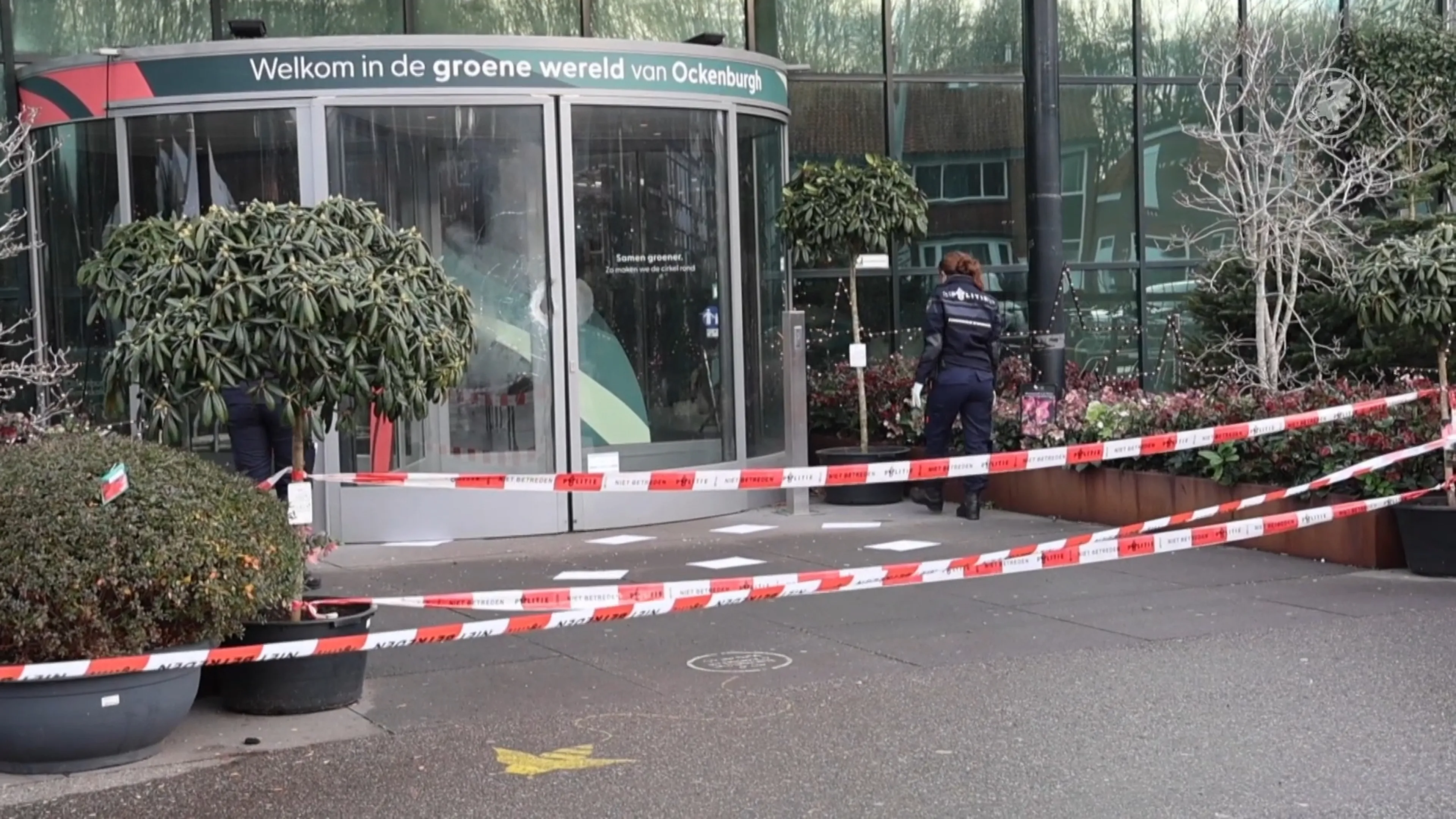 Boodschap achtergelaten bij vuurwerkexplosie tuincentrum in Den Haag