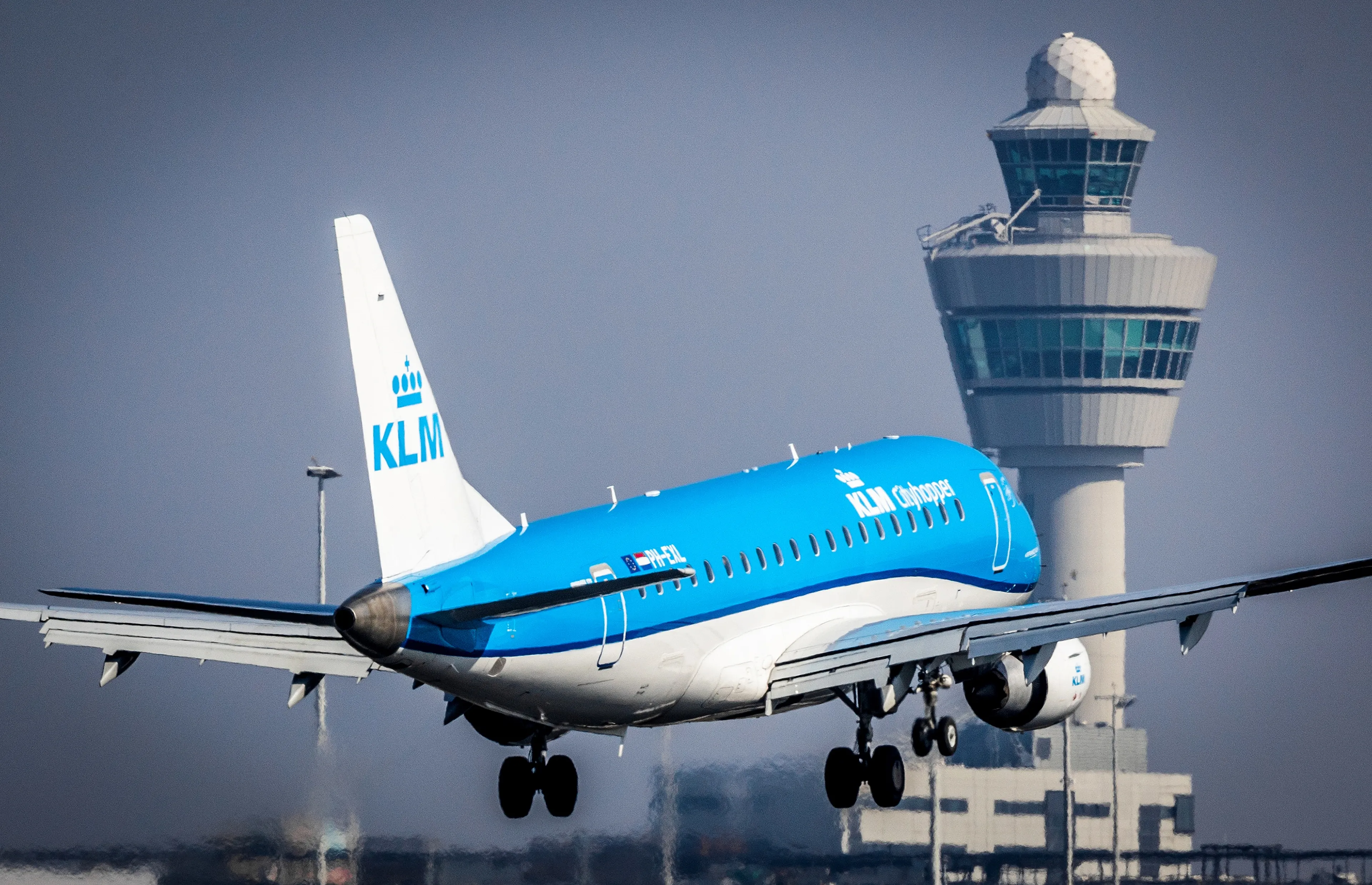 Dode man aangetroffen in landingsgestel van KLM-vliegtuig op Schiphol