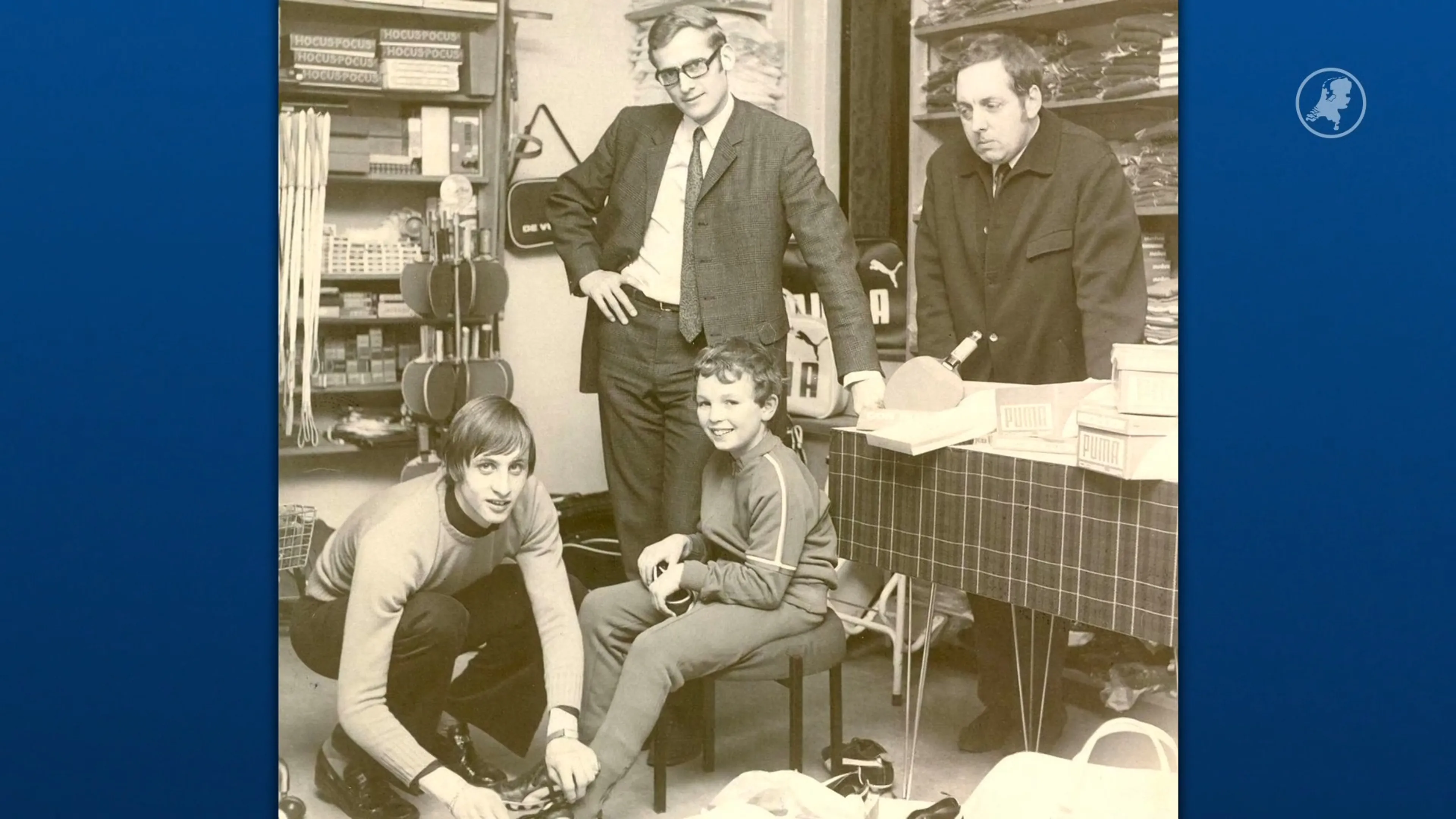 Kees (66) is 'onbekende' jongen die op promotiefoto stond met Johan Cruijff