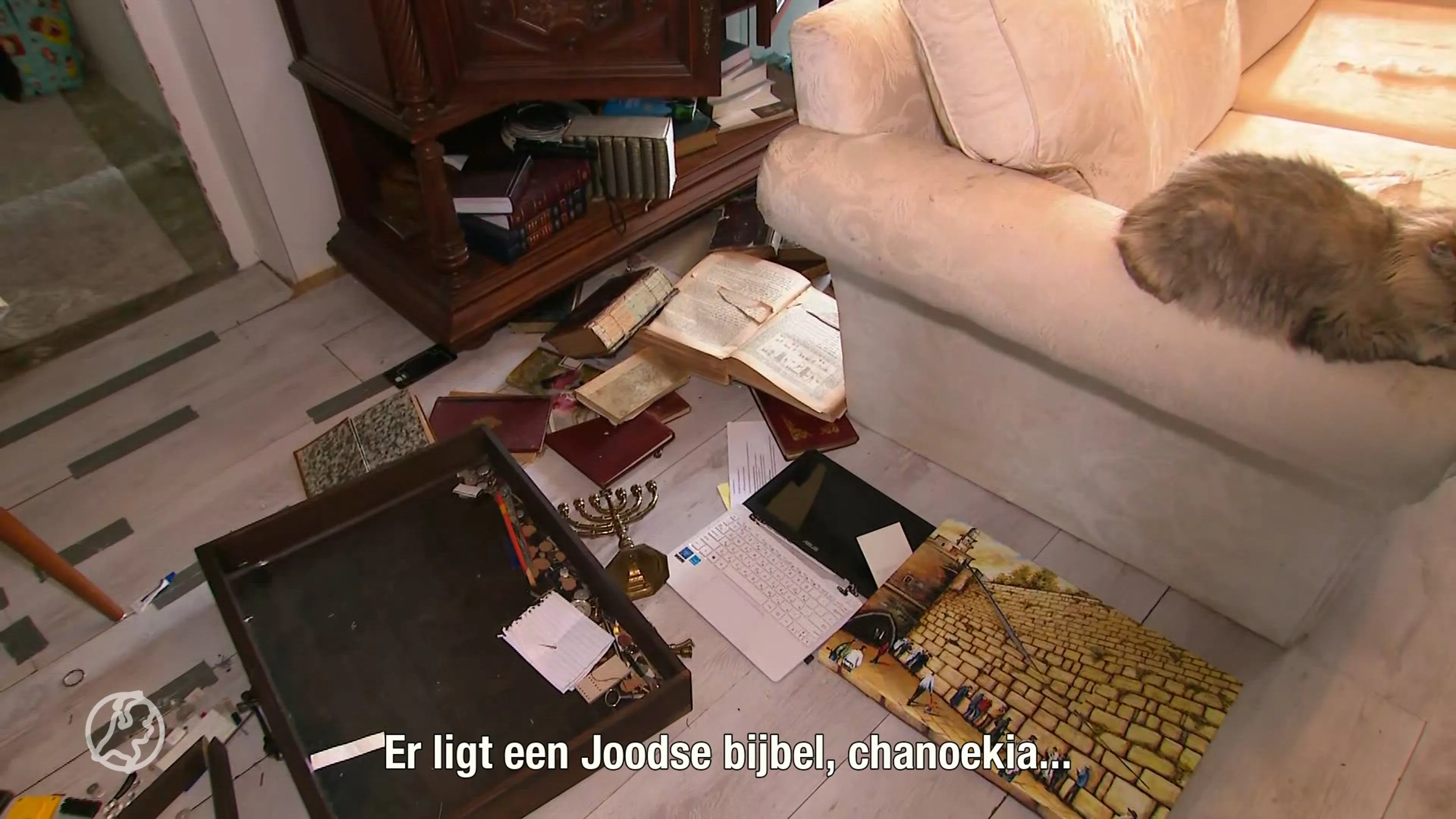 Huis van joodse Michael wordt volledig vernield