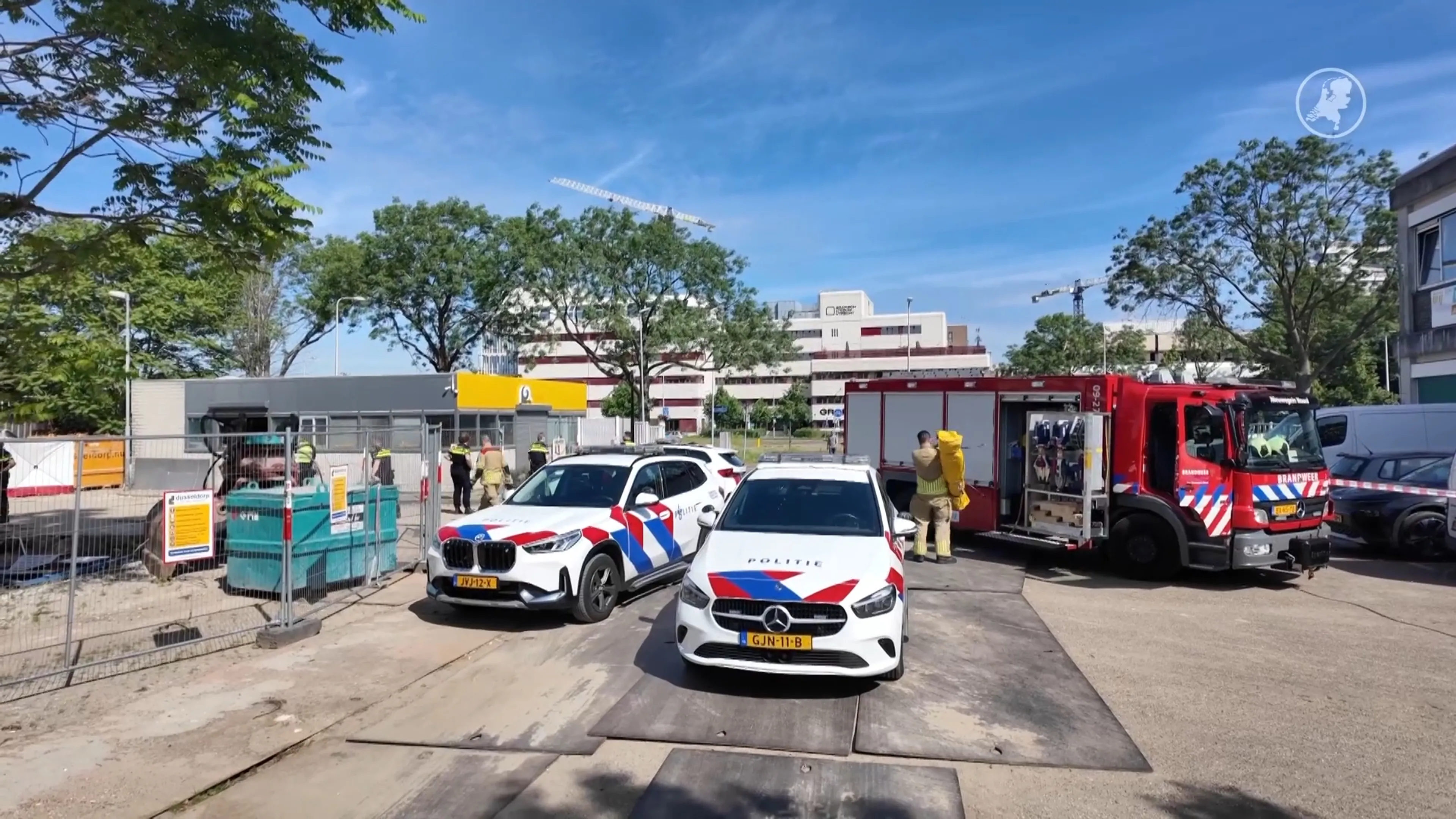 Persoon overleden bij ongeluk met bouwkraan in Utrecht