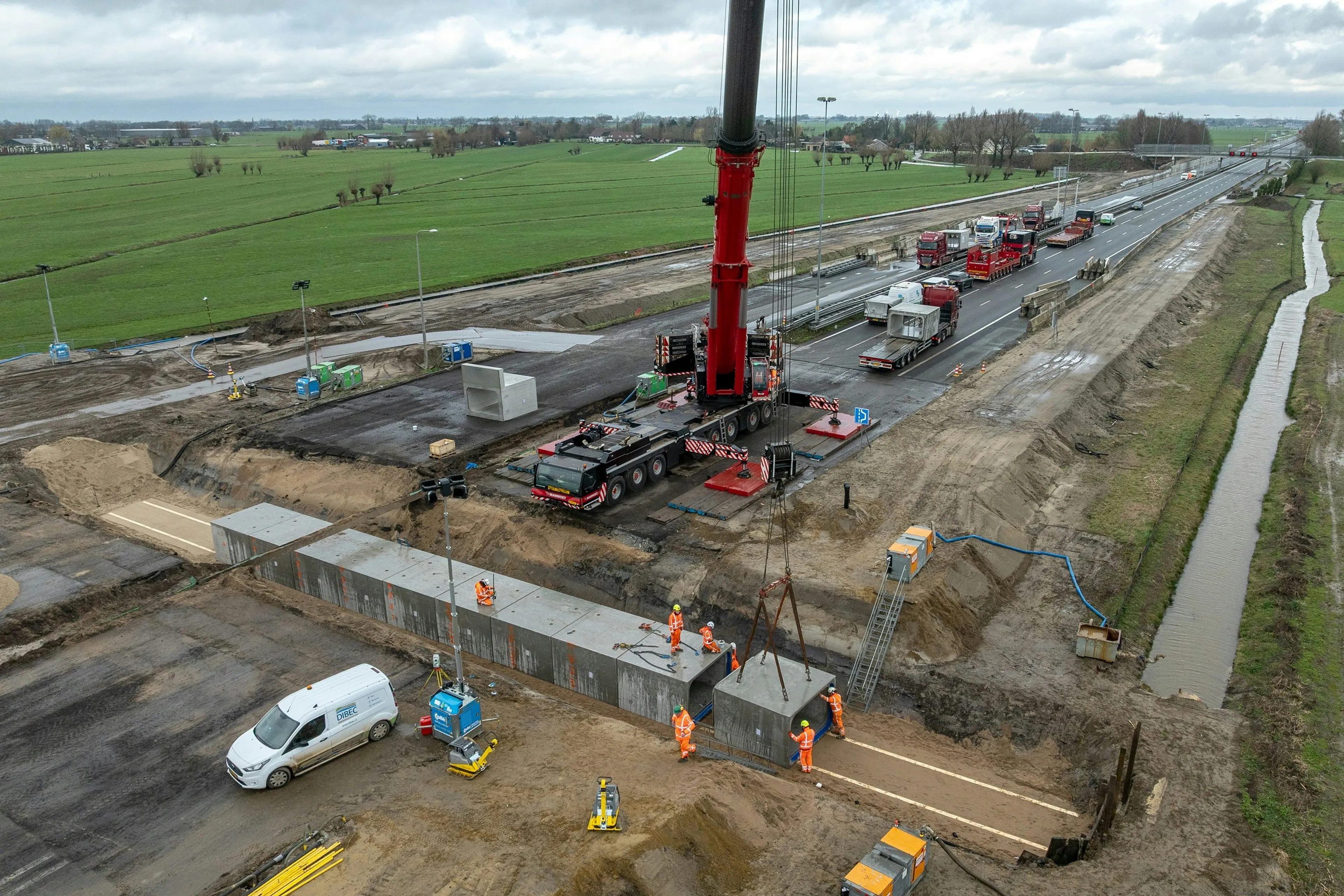 A27 vanaf maandag zes weken deels dicht: tot een uur extra reistijd
