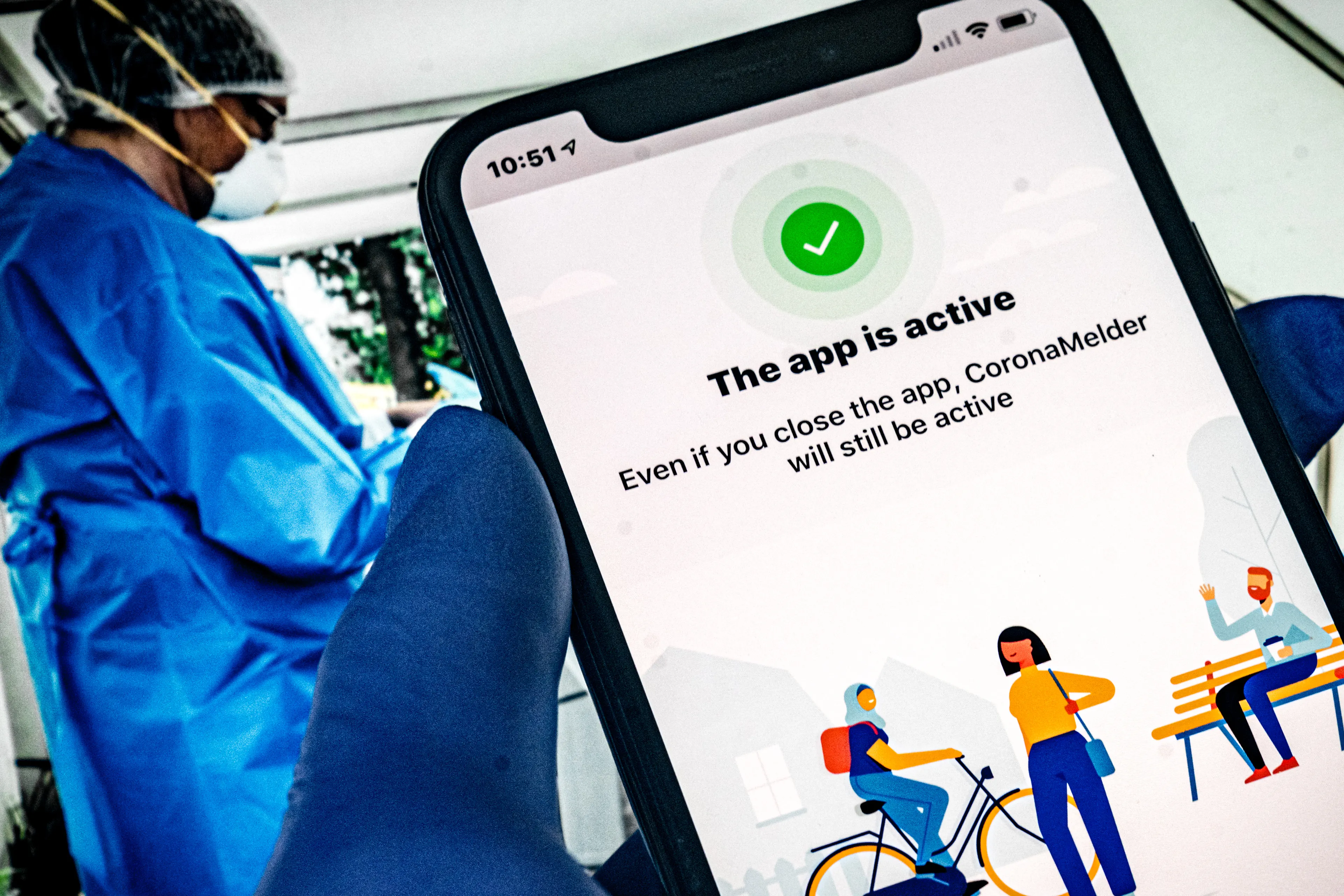 GGD'en kritisch over testen zonder klachten na melding Corona-app