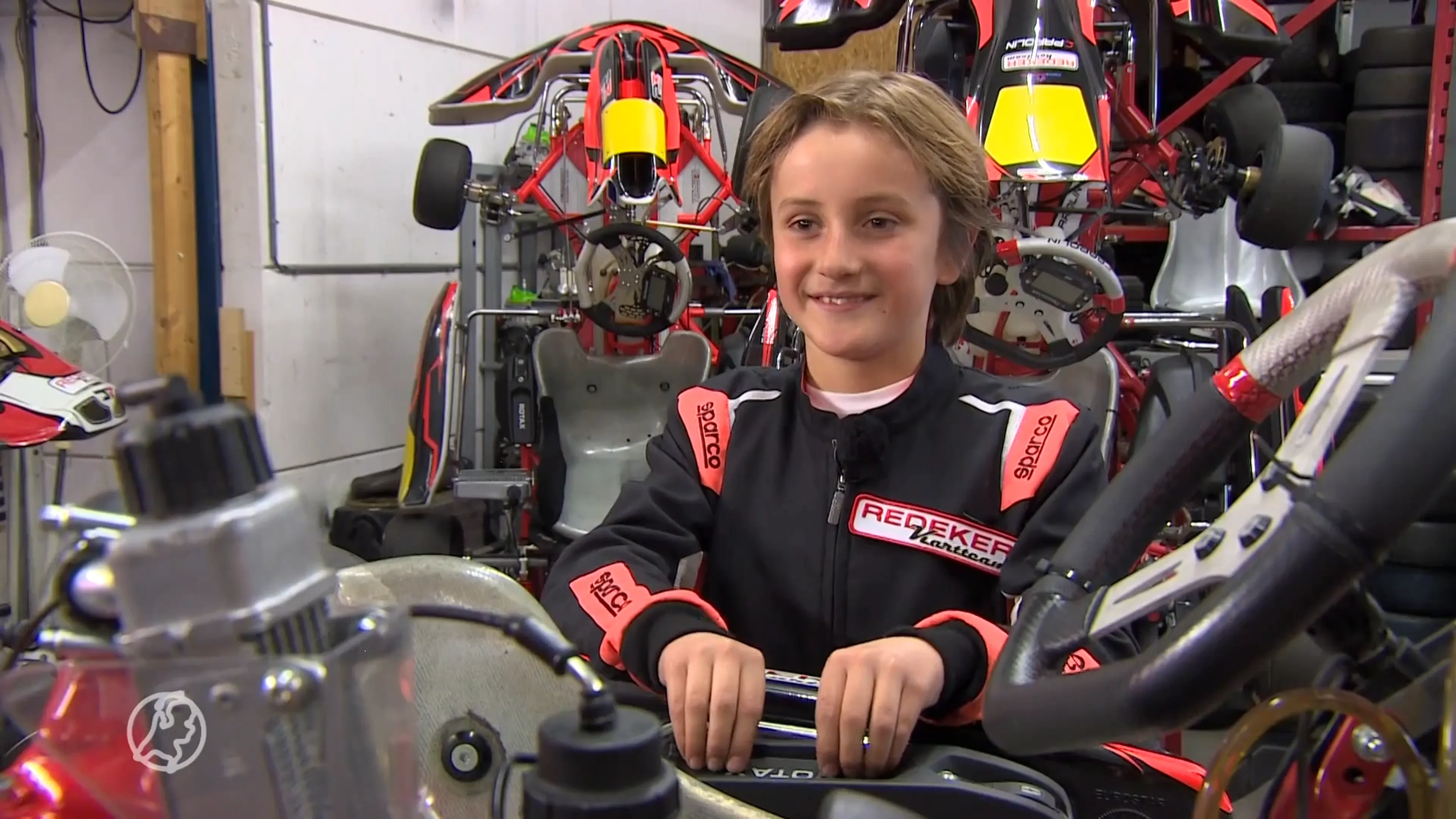 Boris (9) droomt van Indy 500: 'Ik wil ook 400 rijden, net als Veekay'