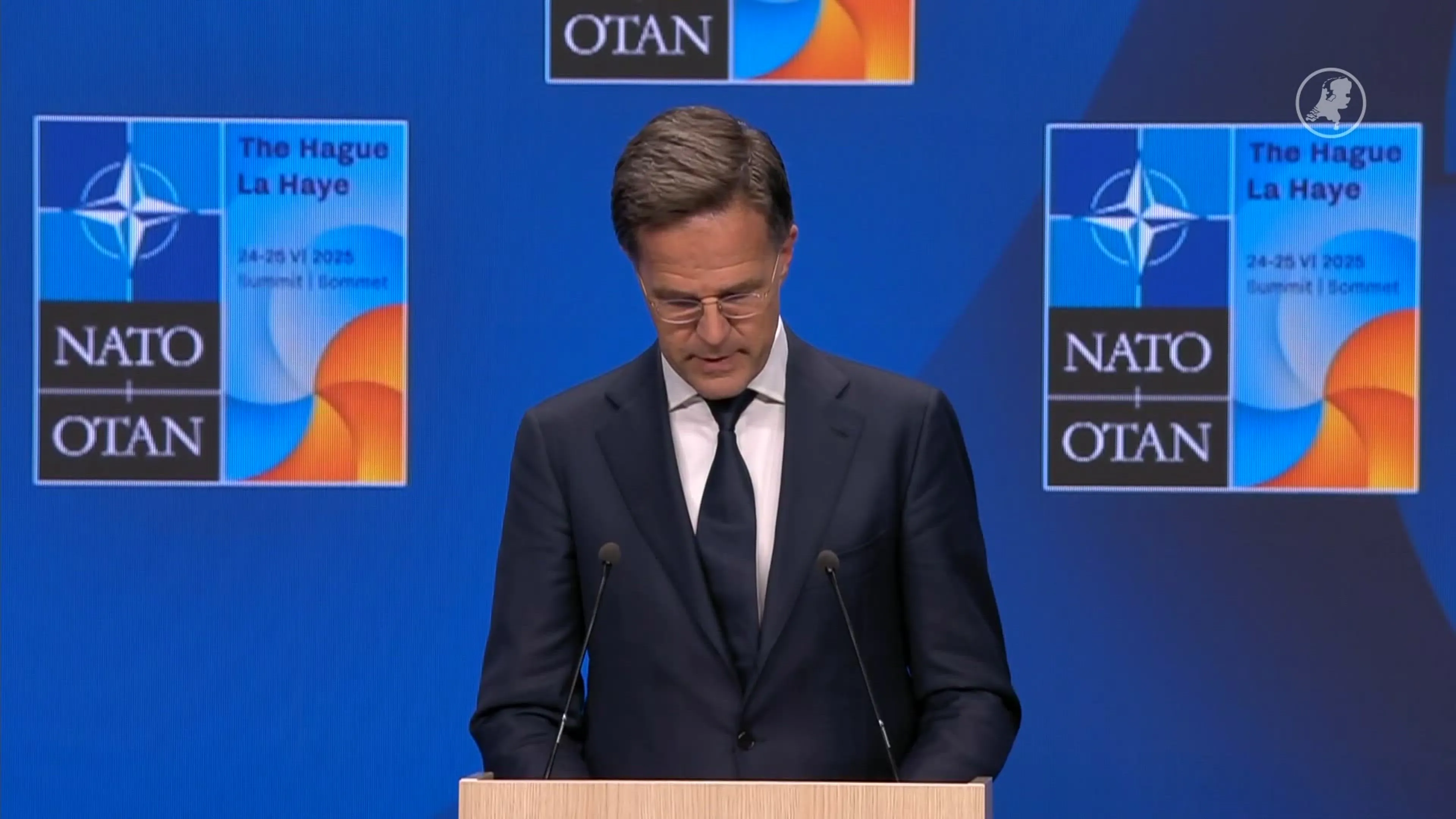 Persconferentie Rutte na afloop NAVO-top