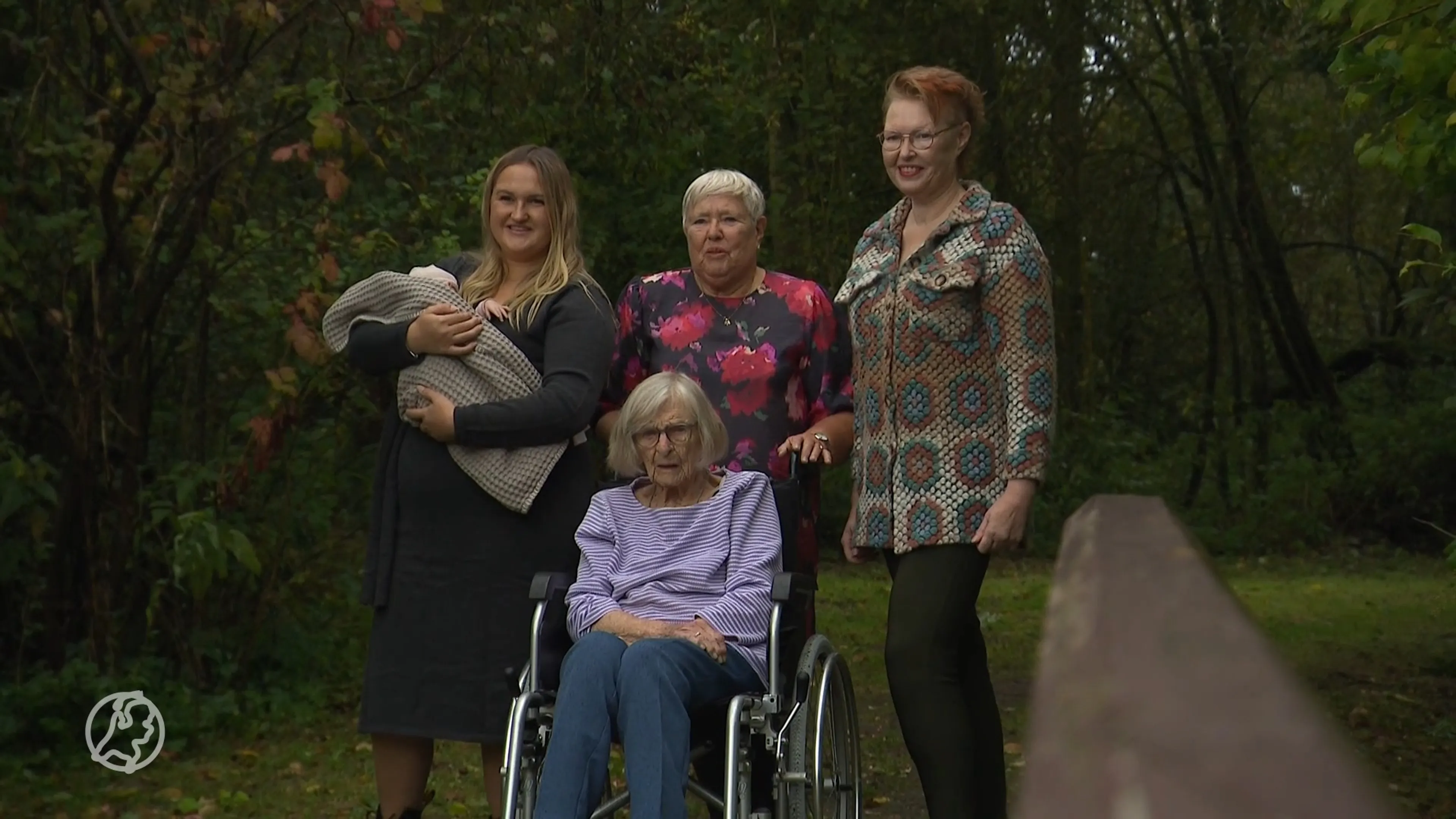 Vijf generaties vrouwen in één familie: van Trien (98) tot kleine Nowie