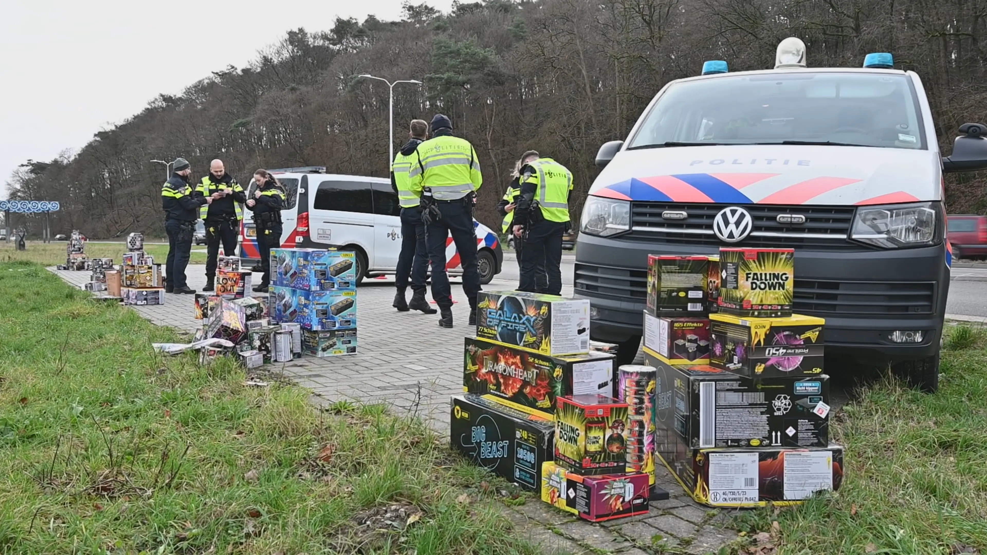 Meer dan 500 kilo vuurwerk gevonden in huis Drachten