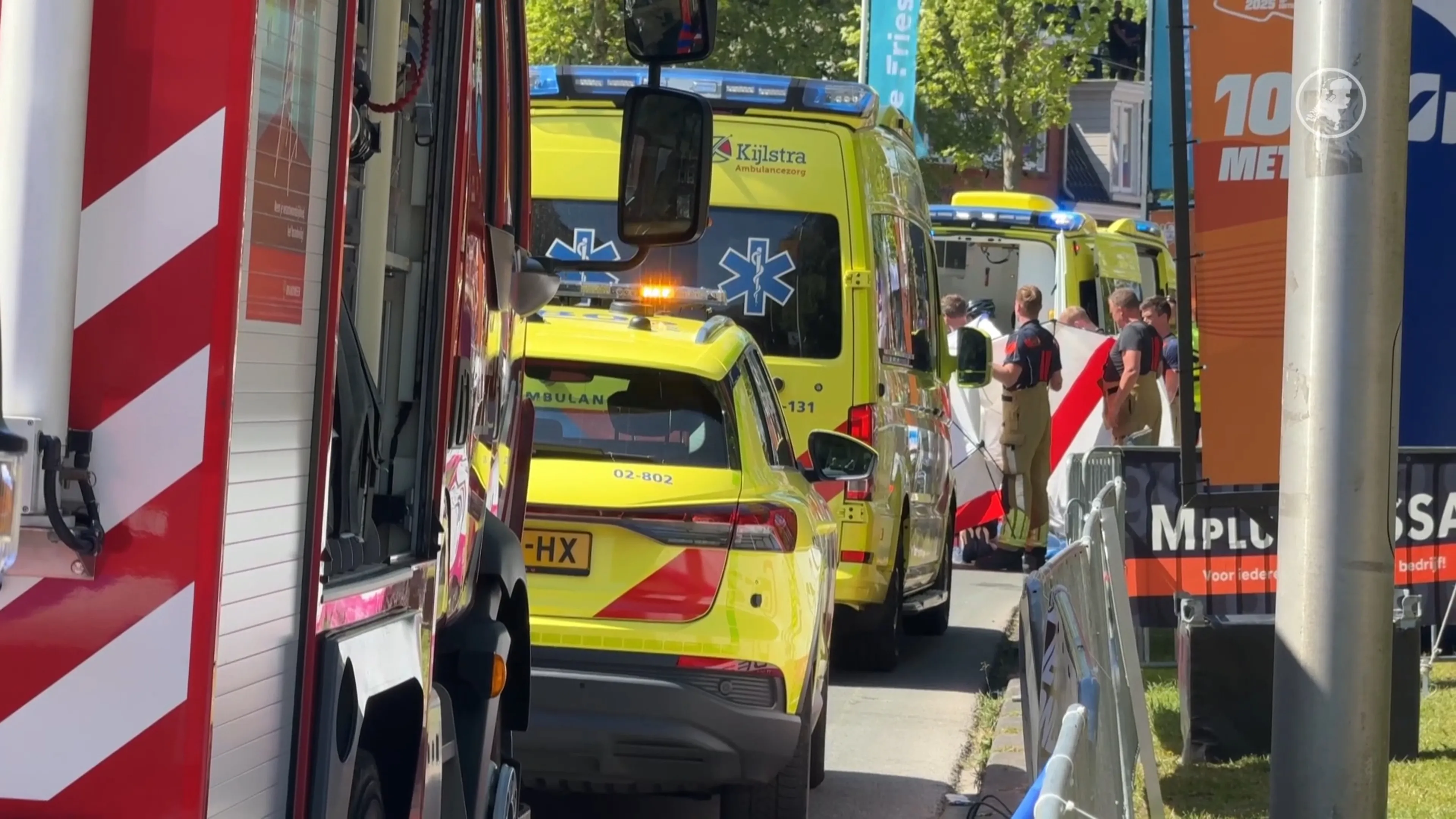 Onwelwording tijdens hardloopwedstrijd Leeuwarden