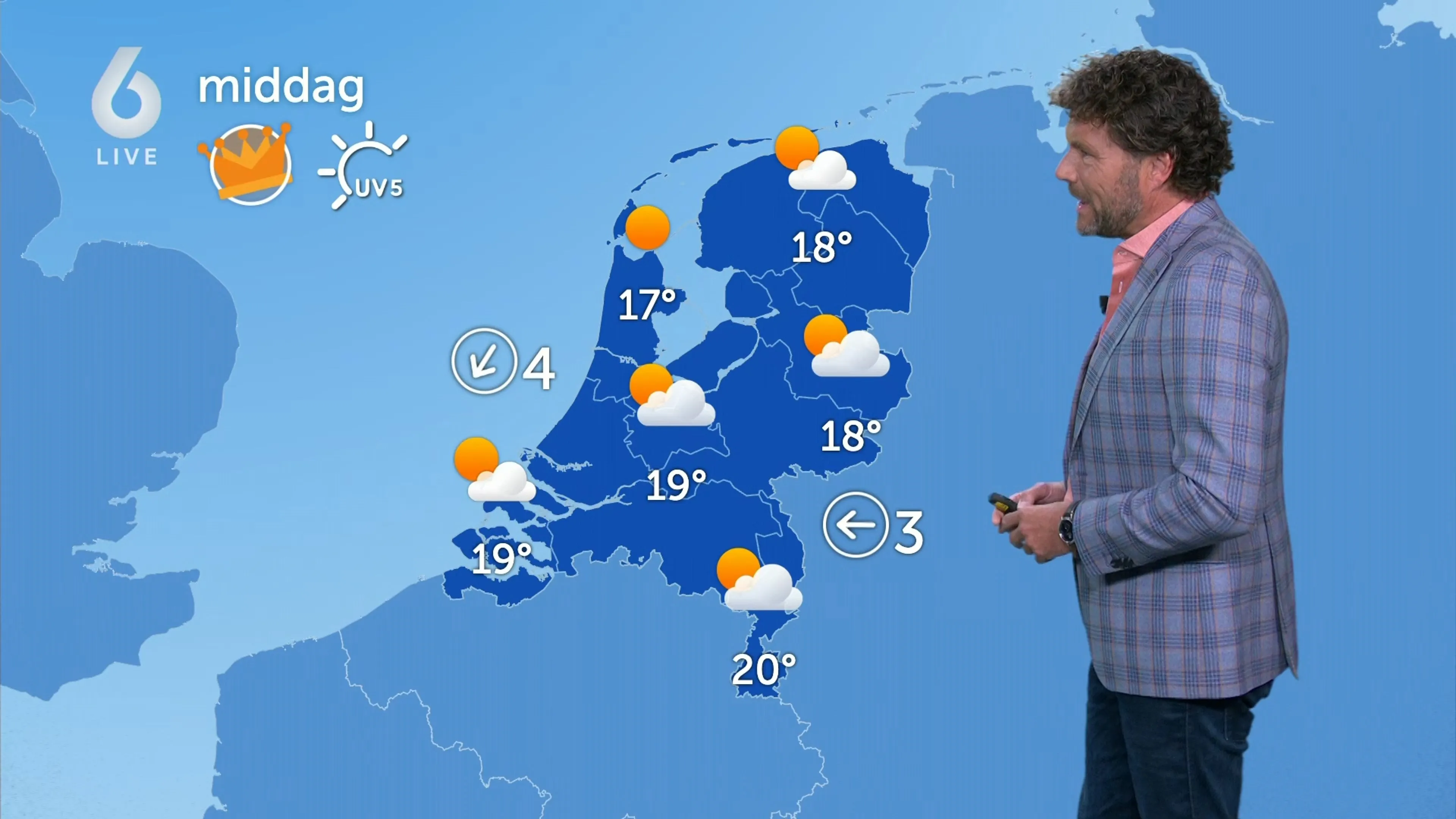 Dit wordt het weer op Koningsdag