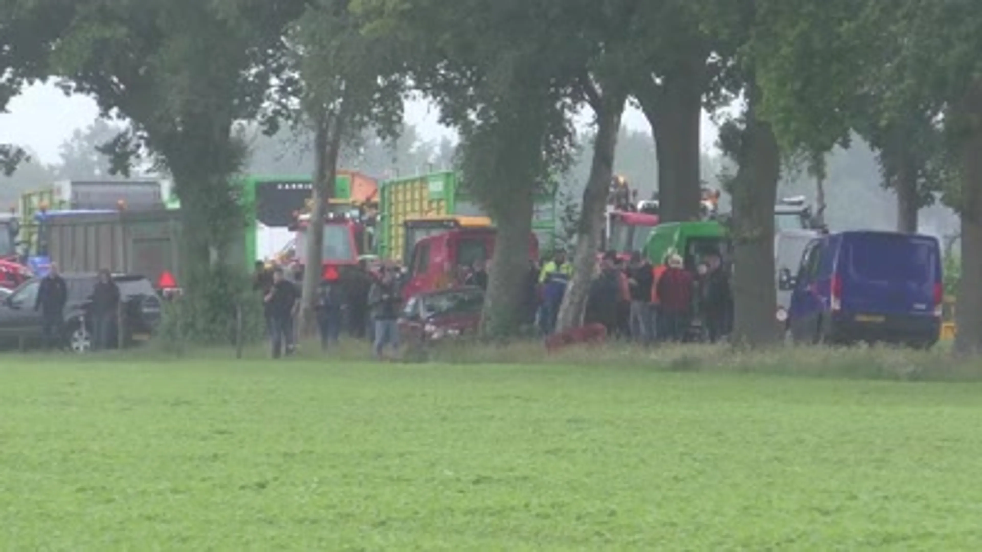 Arrestaties en boetes na boerendemonstratie Wijster