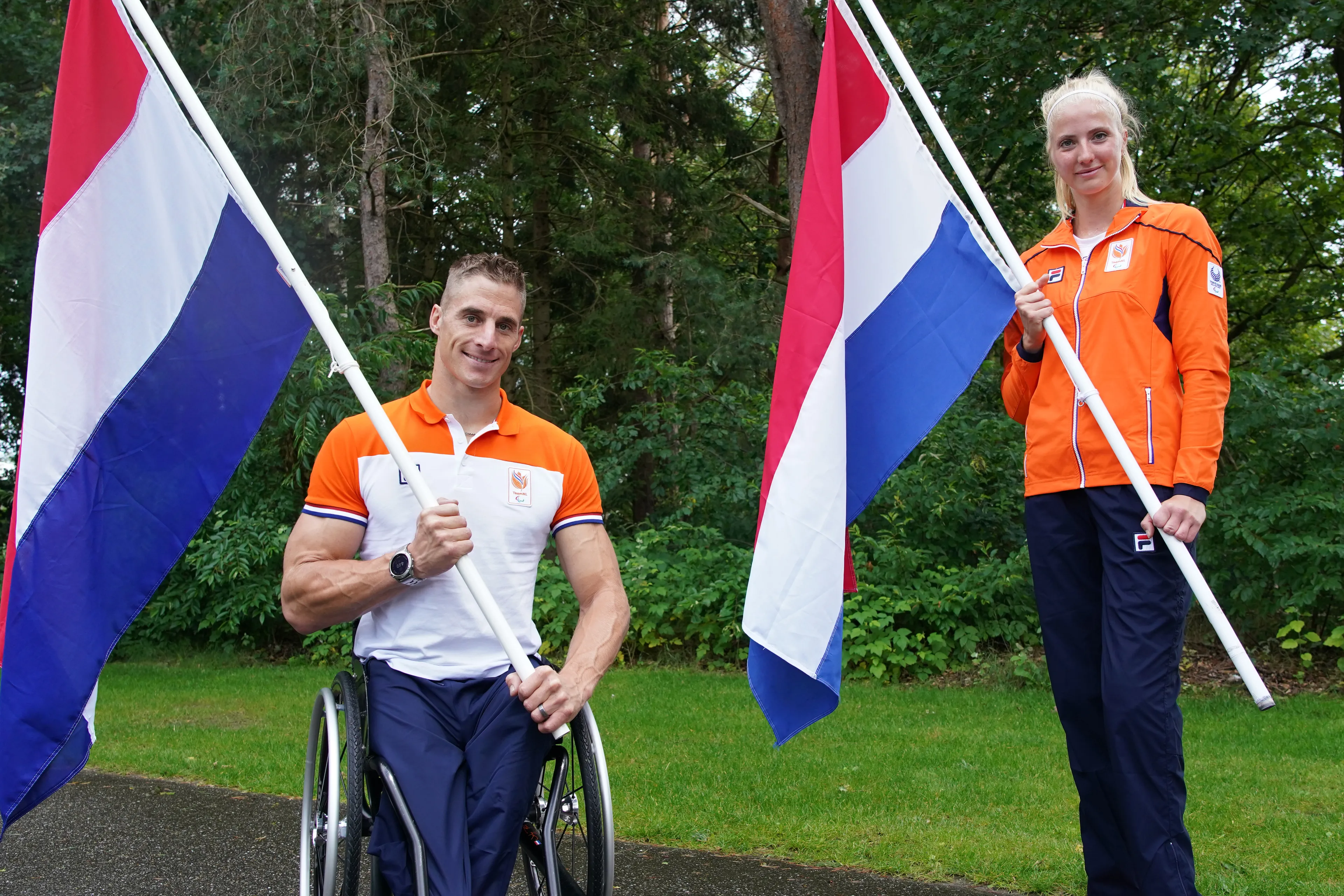 Vlaggendragers Paralympische Spelen zijn klaar voor de start: 'Een enorme eer'
