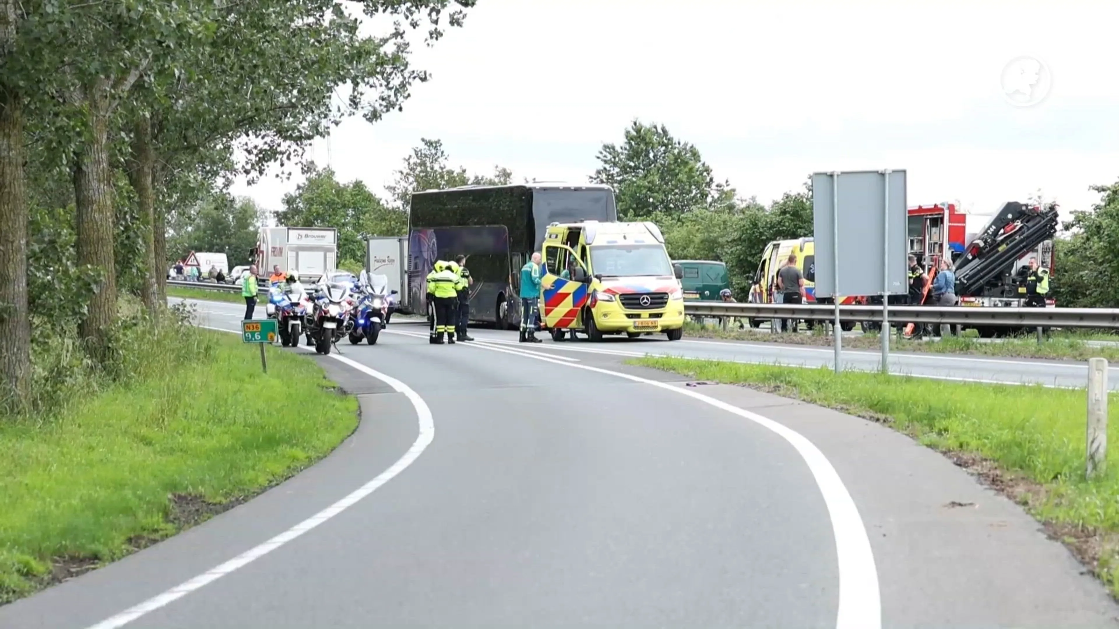 Dodelijk ongeval in Almelo met touringcar
