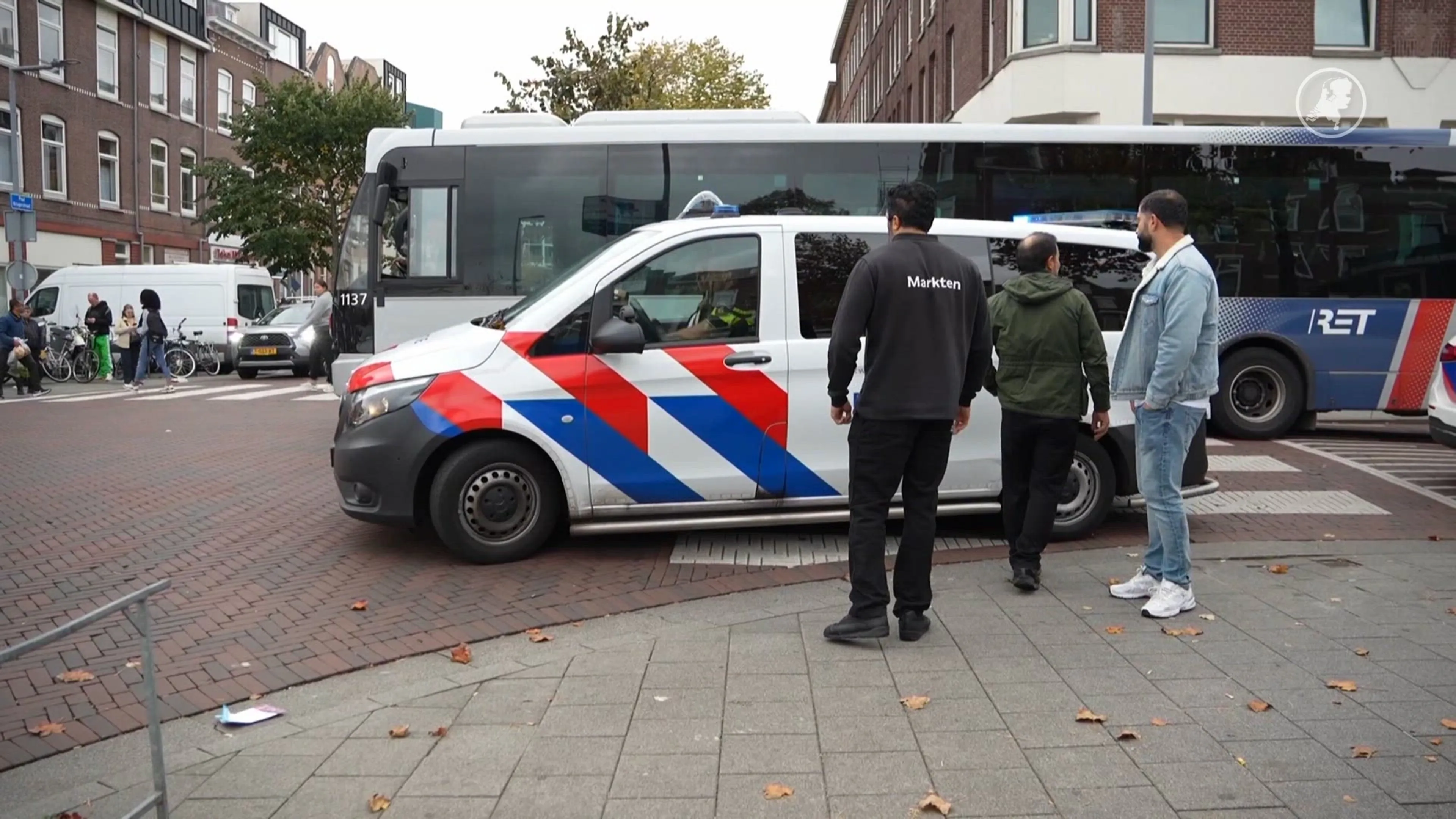 Steekincident op markt Rotterdam
