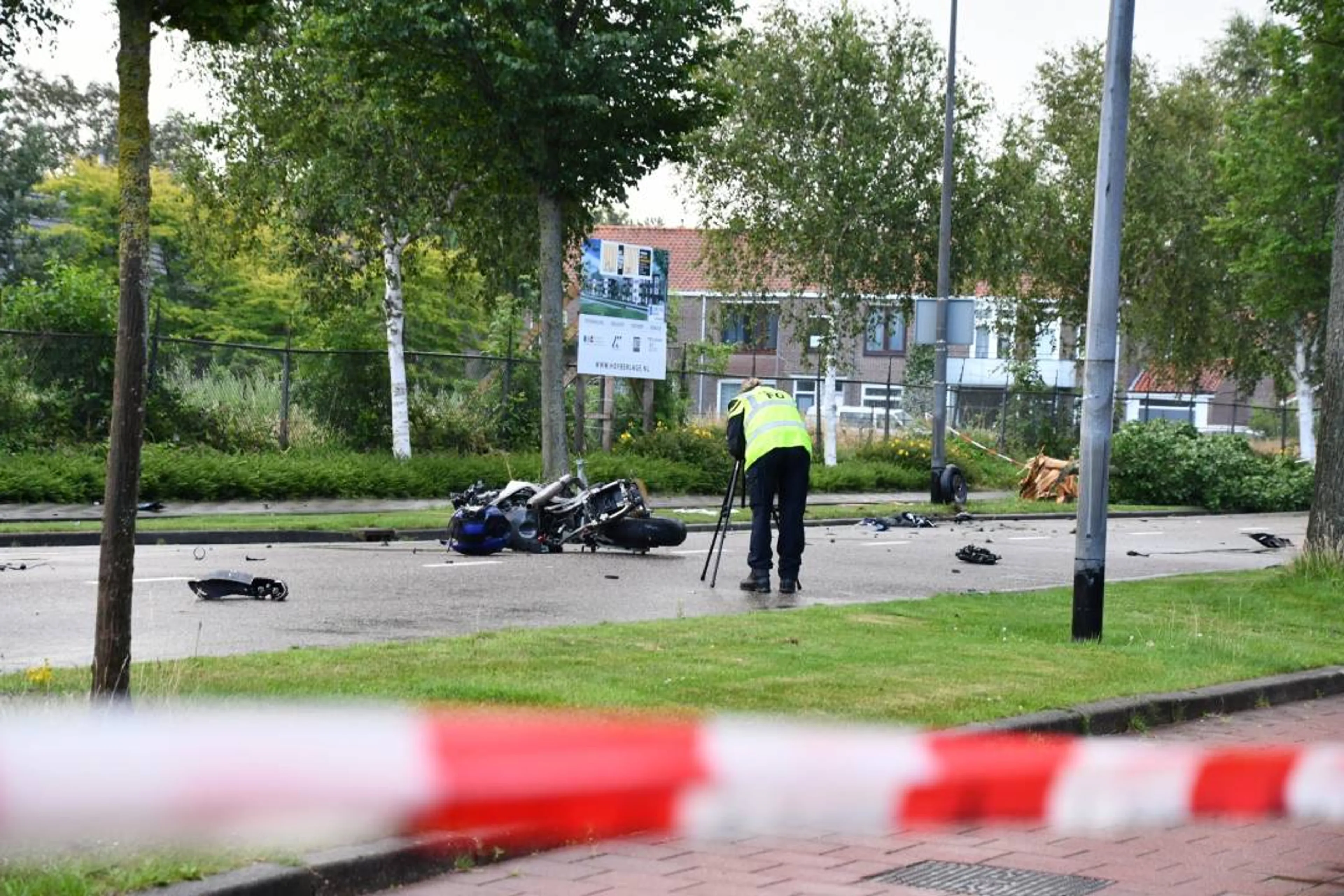 Motorrijder zwaargewond na negeren stopteken en politieachtervolging in Vlissingen