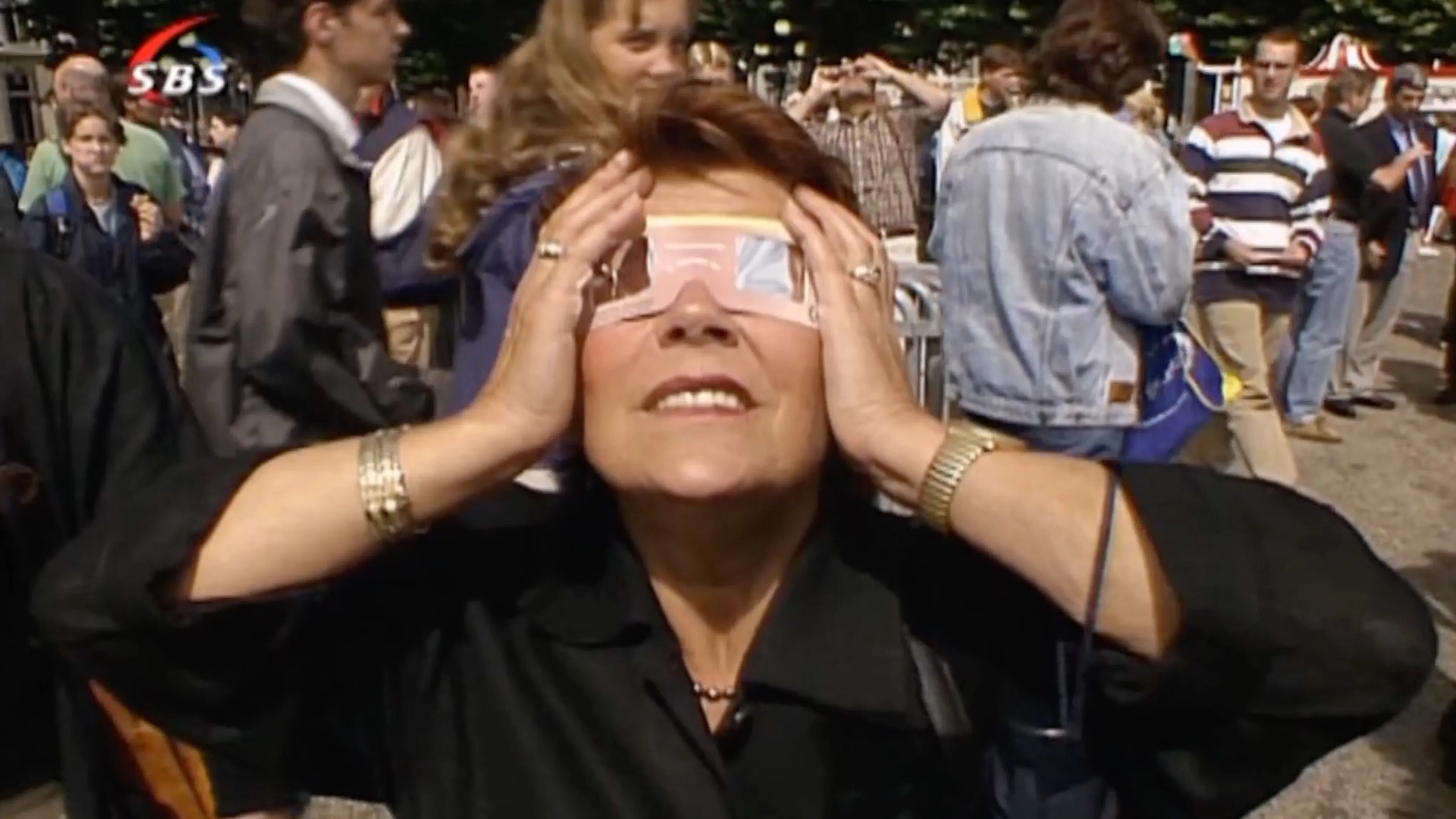 ZIEN: Zo beleefde Nederland de vorige zonsverduistering in 1999