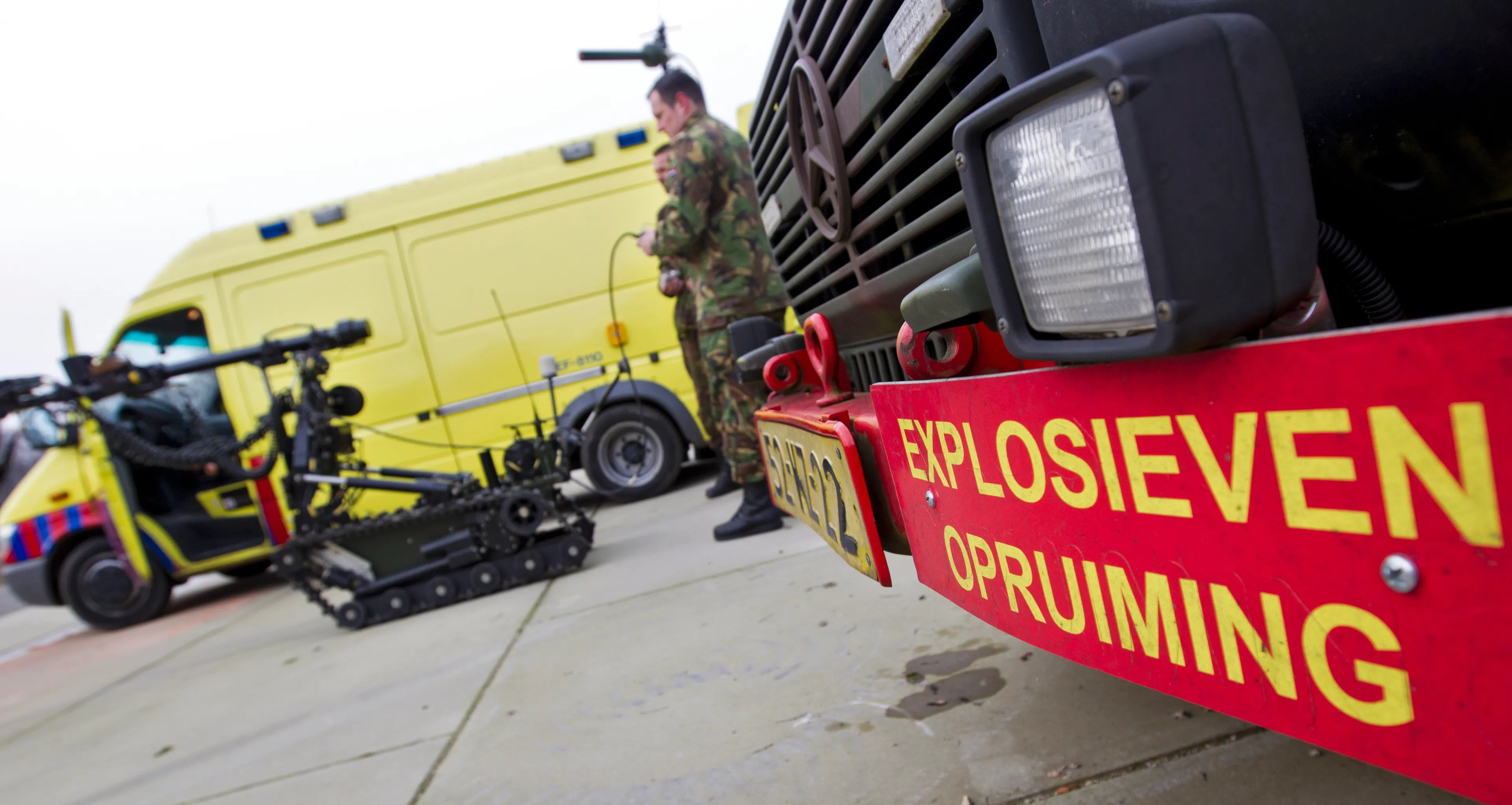 Explosieven gevonden bij Albert Heijn in Diemen