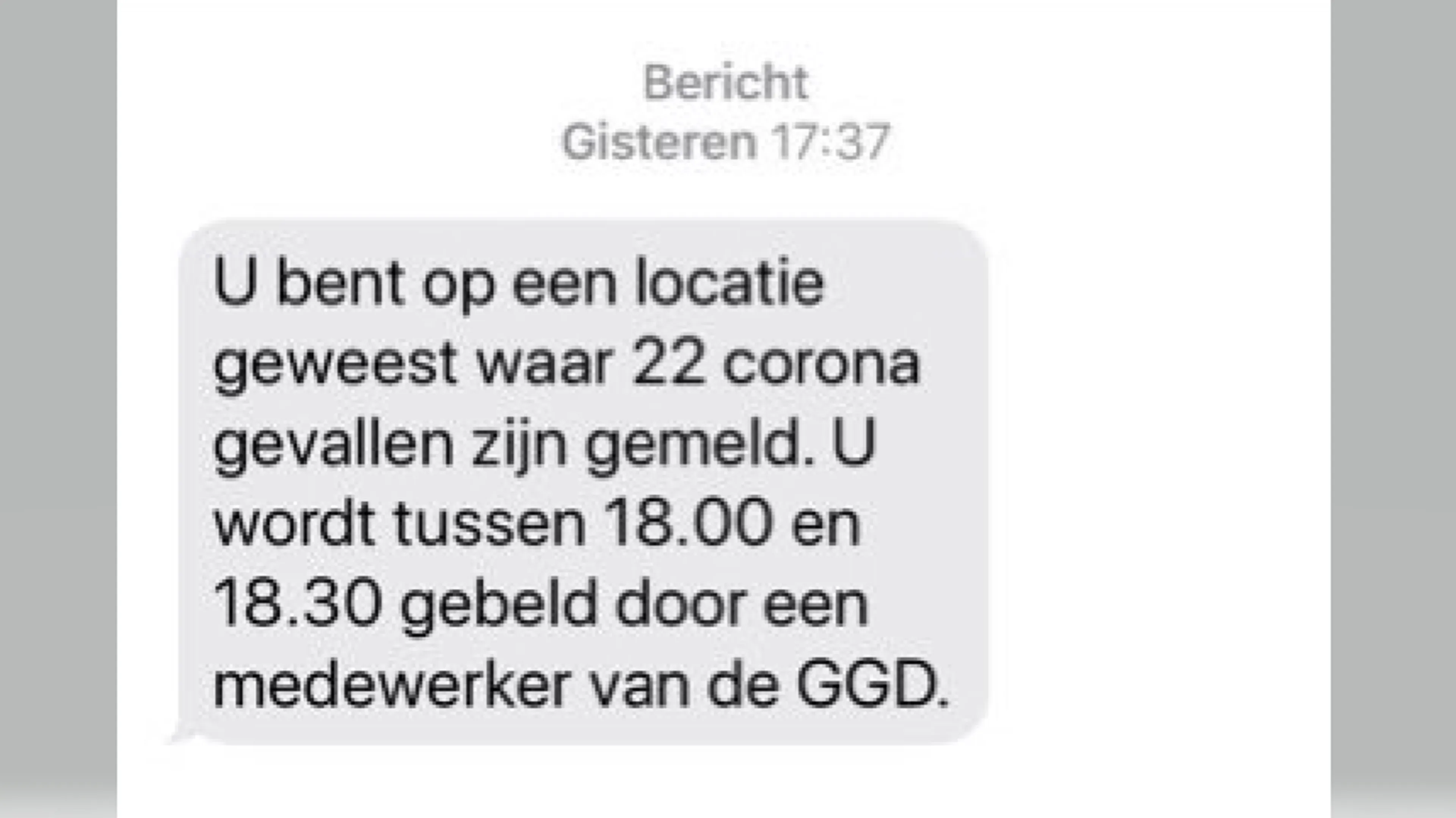 RIVM waarschuwt voor valse smsjes over coronabesmettingen