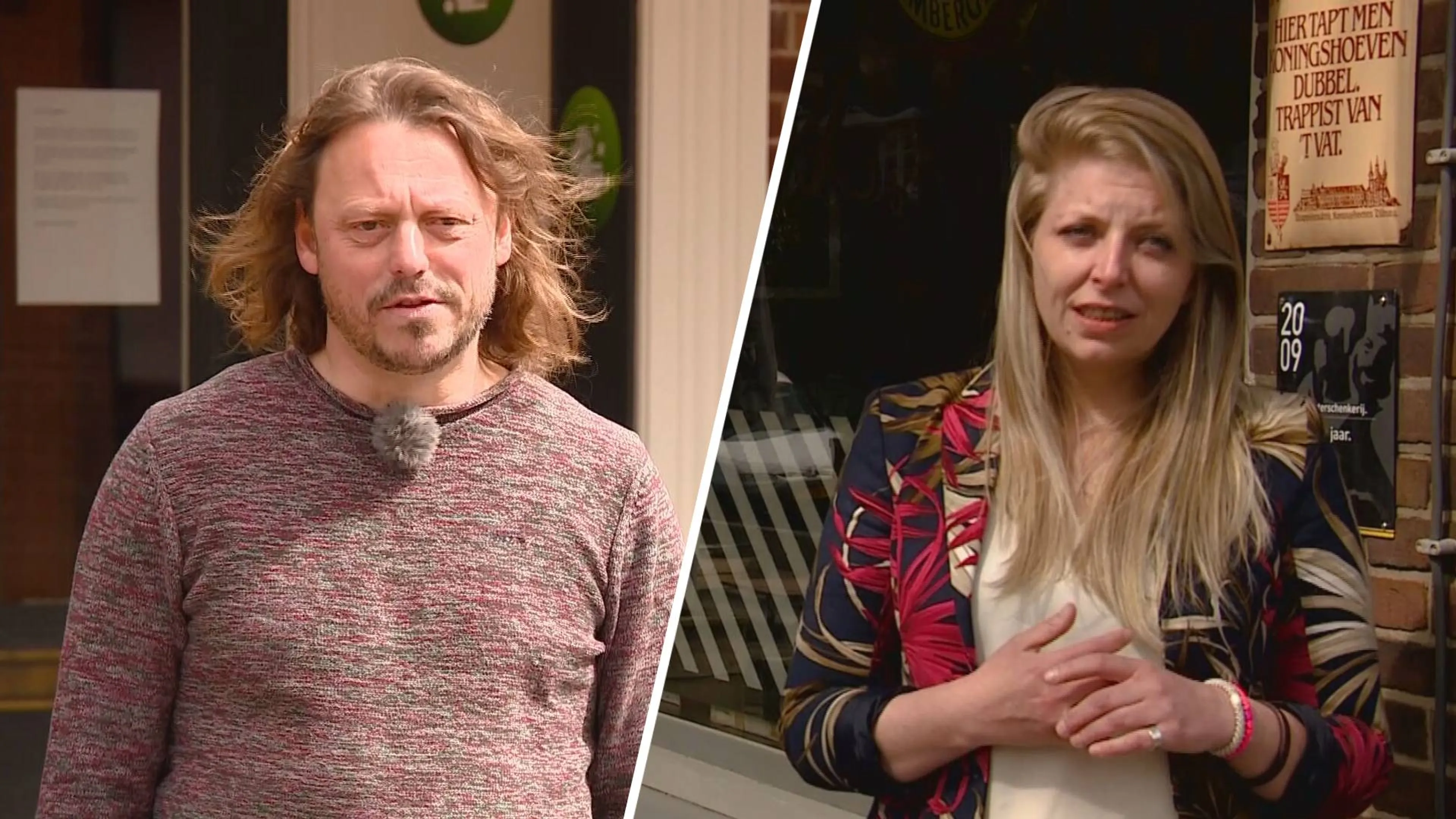 Sander en Malu houden hun cafés dicht: 'Pas bij dalende lijn laten we weer gasten toe'