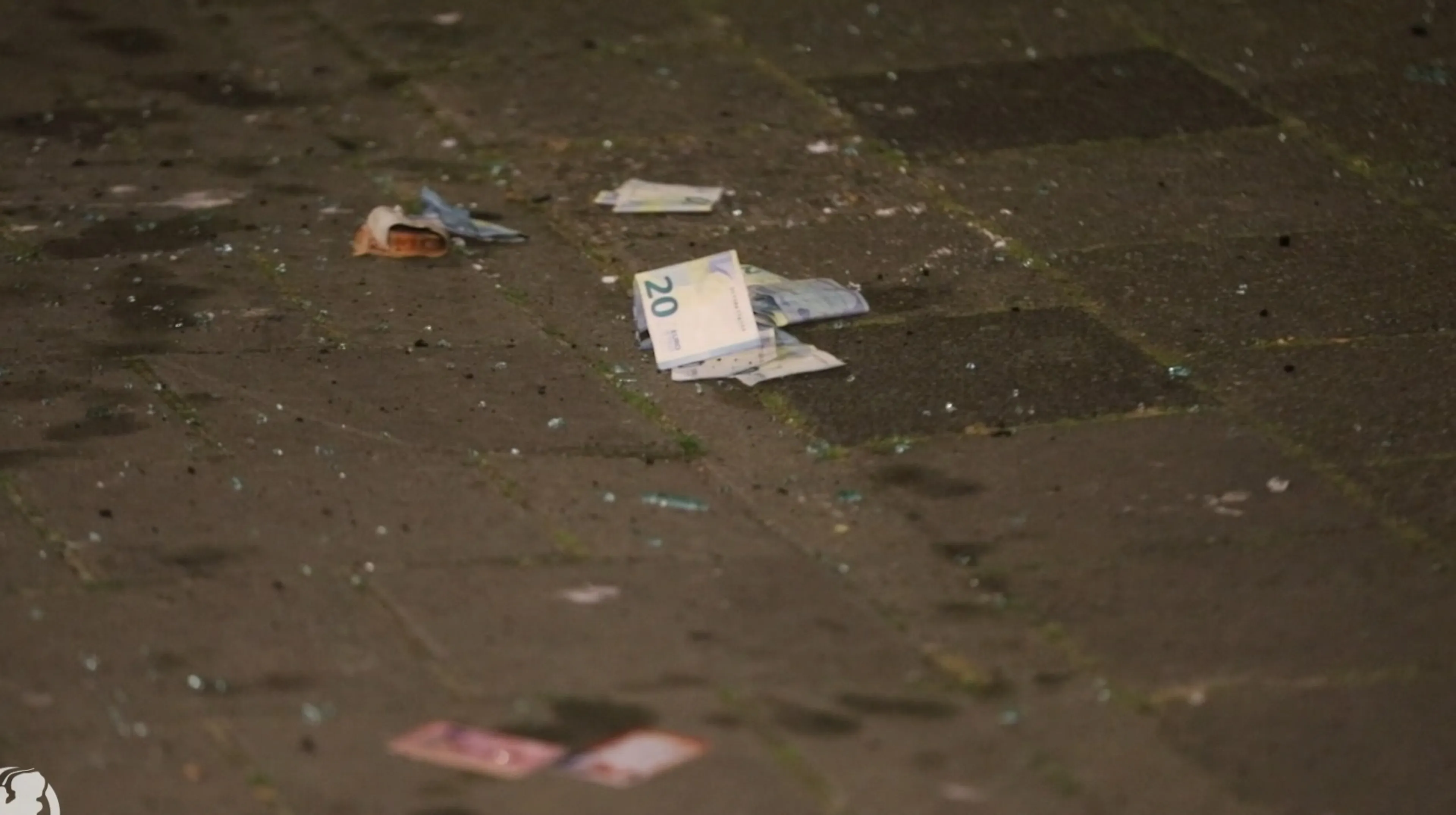 Honderden euro's gevonden naast uitgebrande auto Den Haag